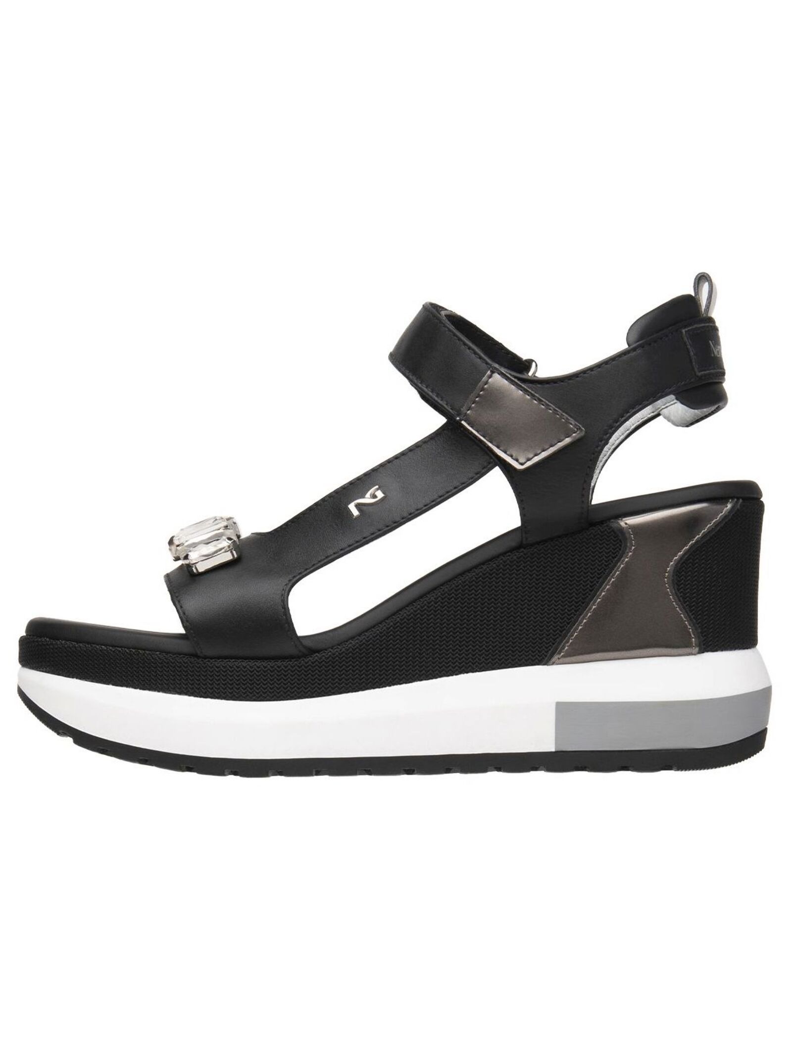 Nero Giardini Keilsandalette »Nero Giardini Sandalen Leder«