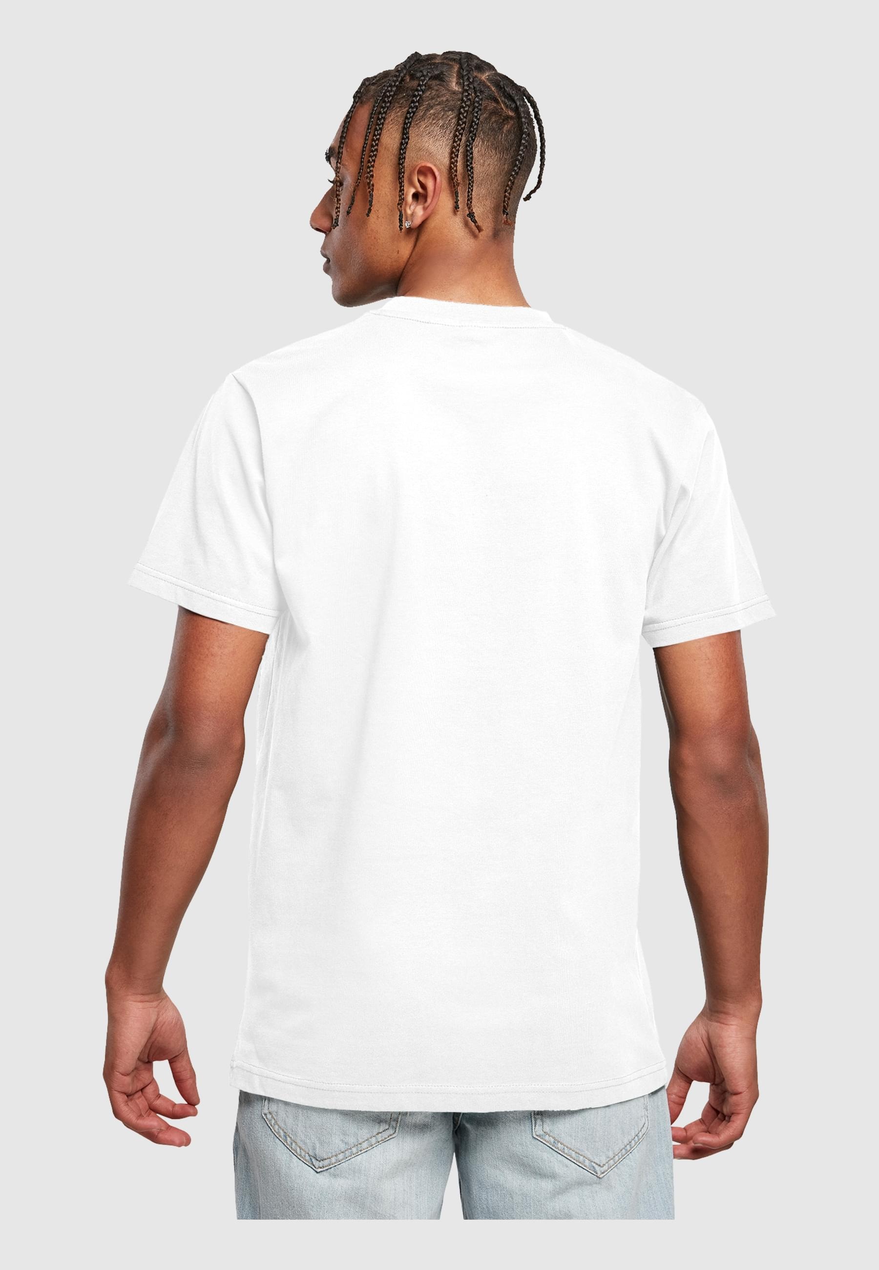 Merchcode T-Shirt »Merchcode Herren Peace - Graffiti T-Shirt Round Neck«, (1 tlg.)