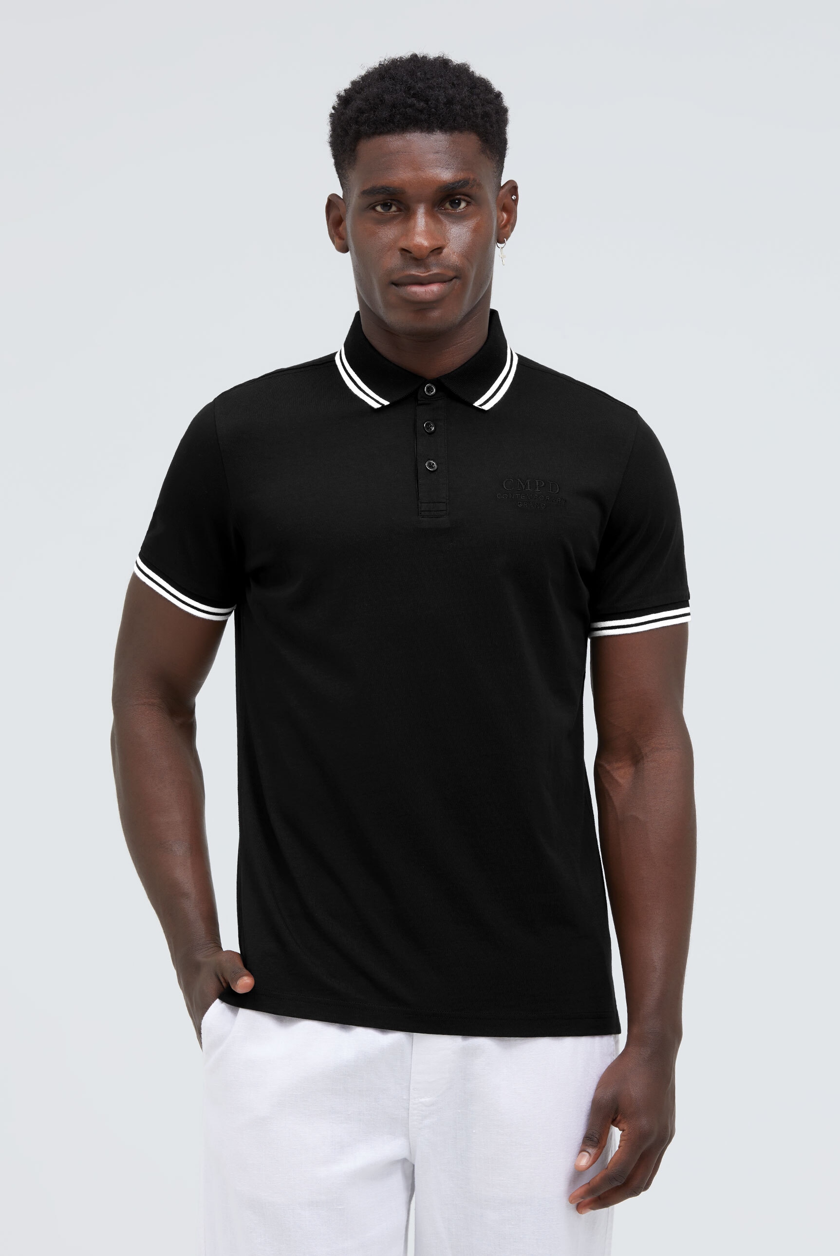 CMPD Poloshirt aus Baumwolle günstig online kaufen