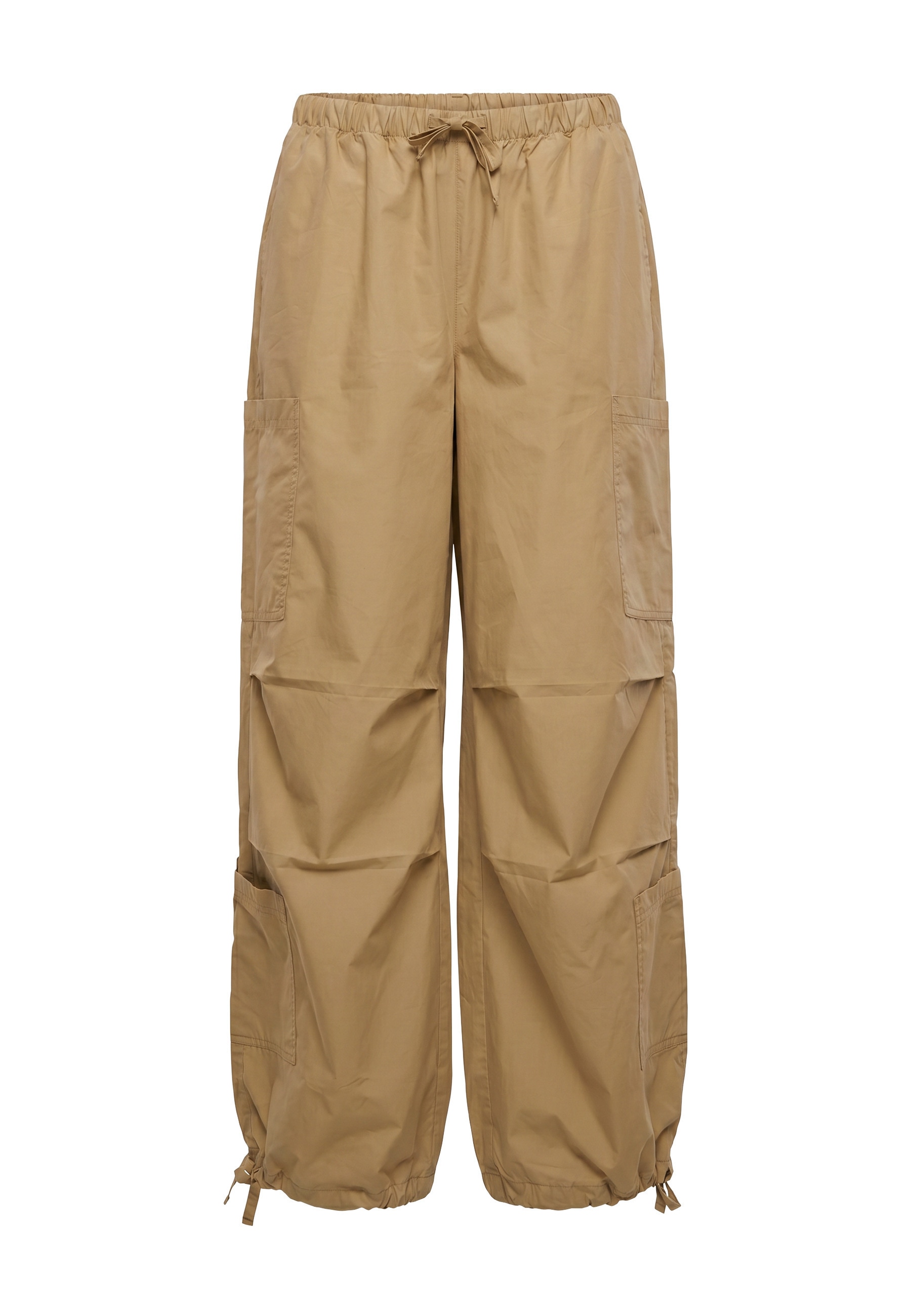 URBAN CLASSICS Cargohose "Urban Classics Ladies Cotton Cargo Parashute Pants"