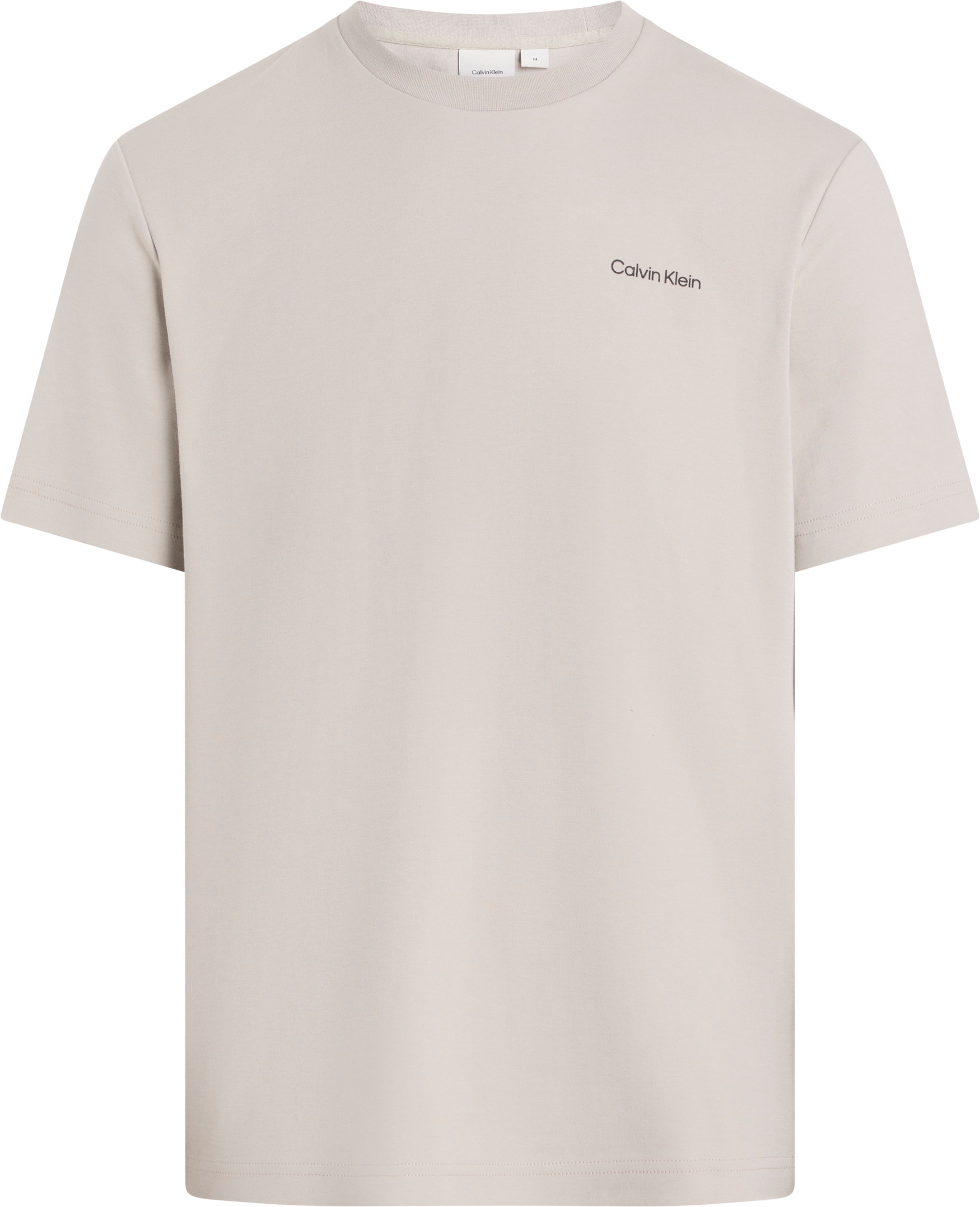 Calvin Klein T-Shirt "Micro Logo", aus dickem Winterjersey, mit Logoprint günstig online kaufen