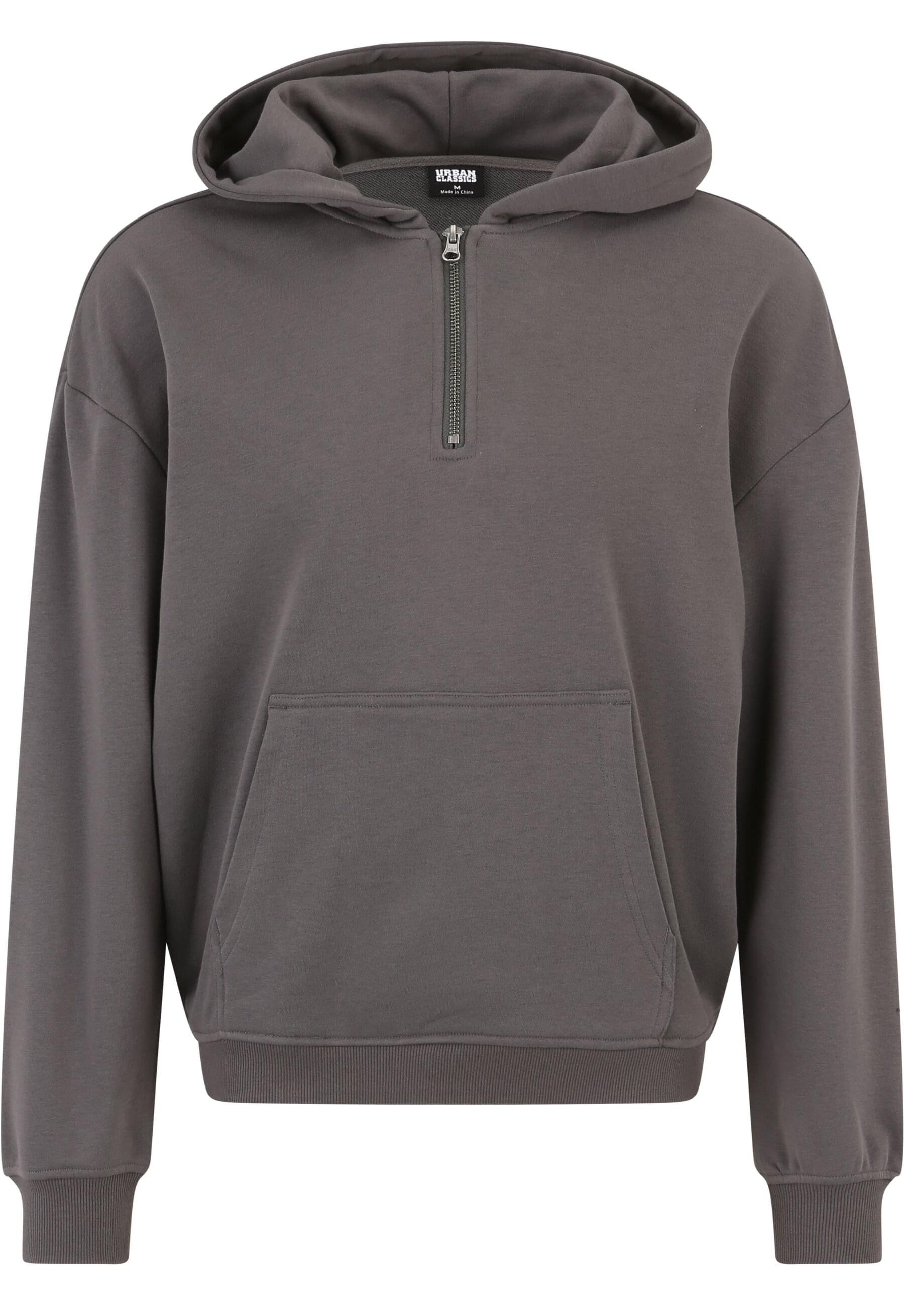 URBAN CLASSICS Sweatjacke "Urban Classics Herren Boxy Zip Hoody"