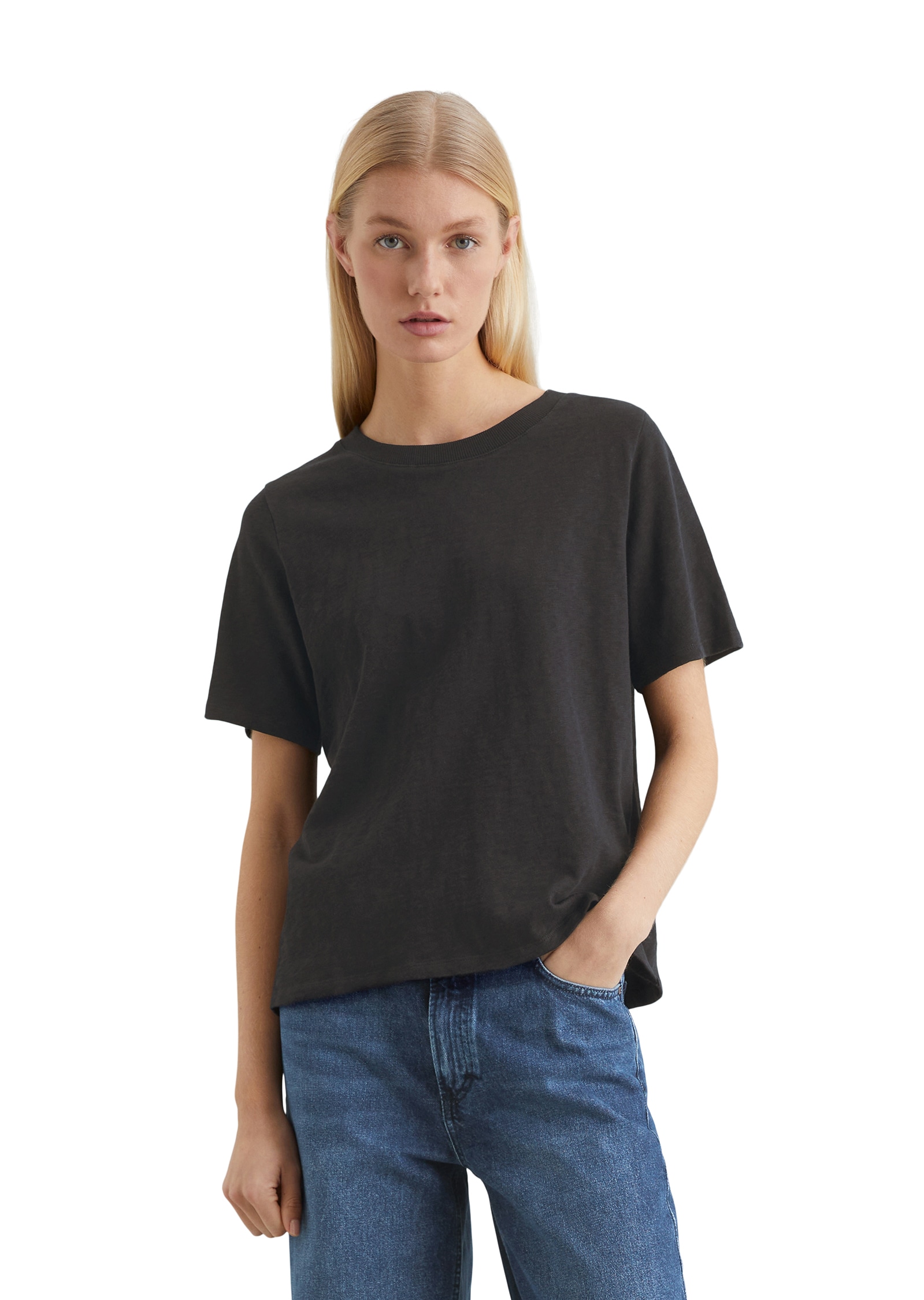 Marc OPolo DENIM T-Shirt im cleanen Basic-Look günstig online kaufen