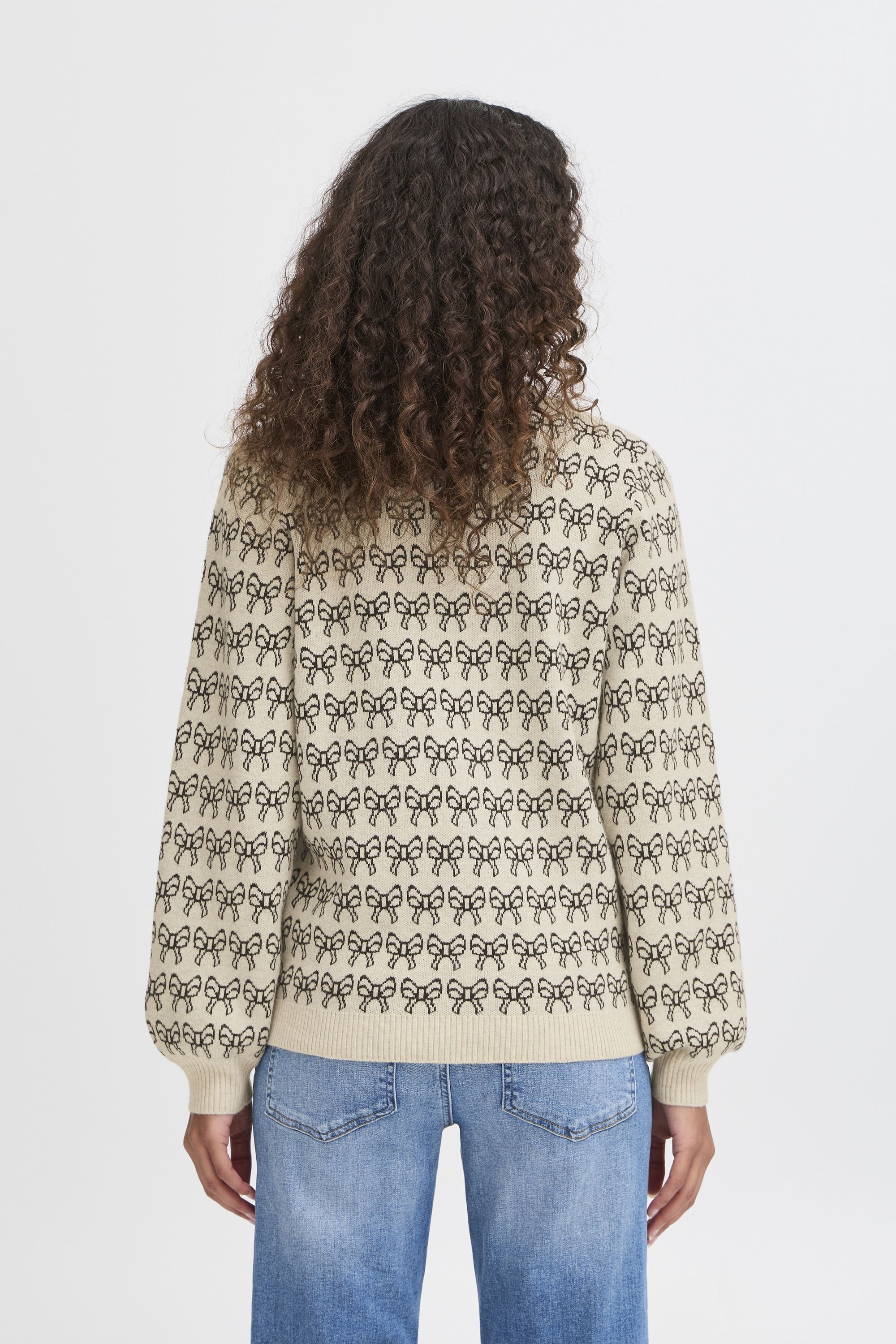 Ichi Strickfleece-Pullover »Strickpullover IHBRIELLE«