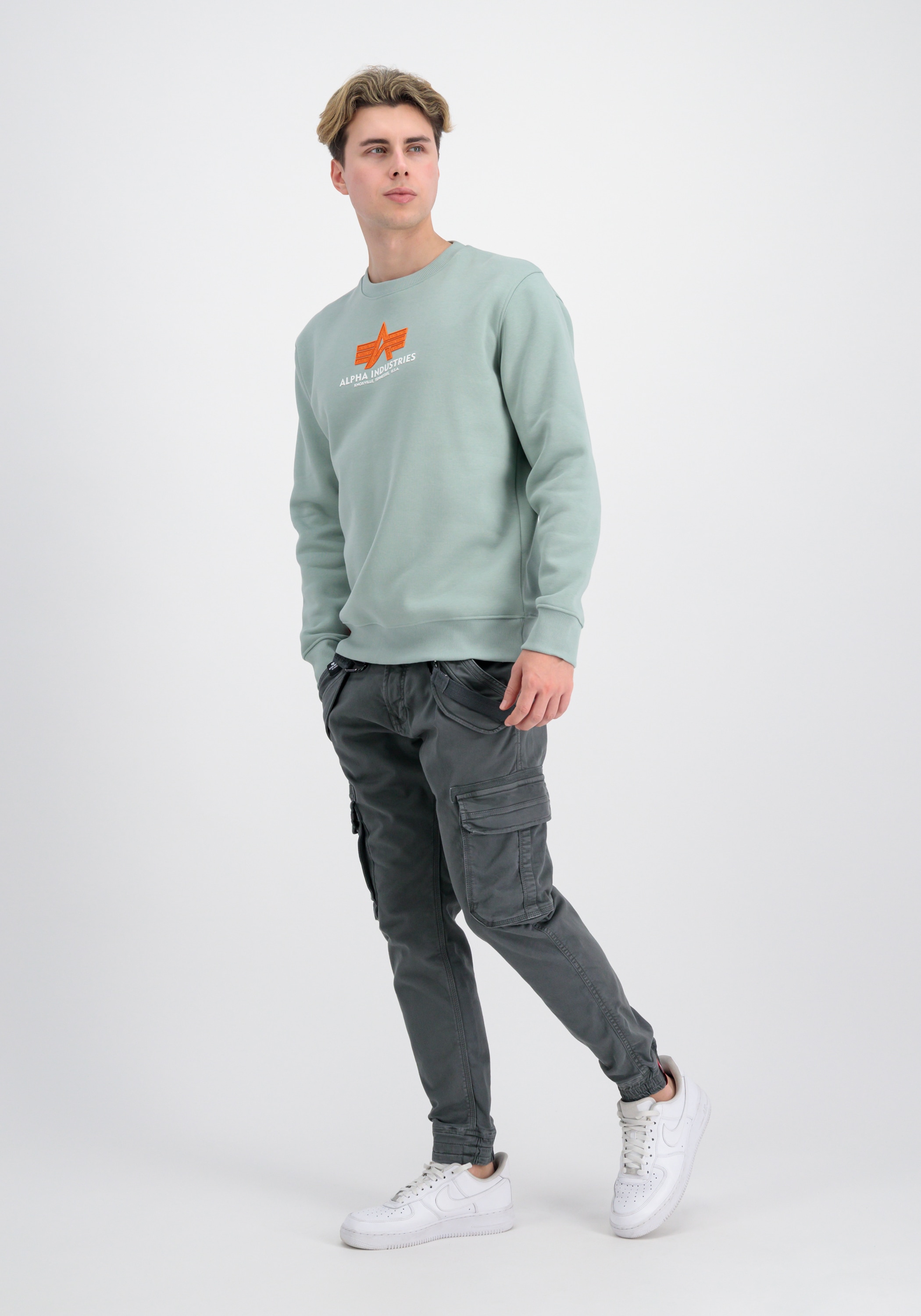 Thumbnail - Alpha Industries Sweater "Basic Sweatshirt Rubber ML"
