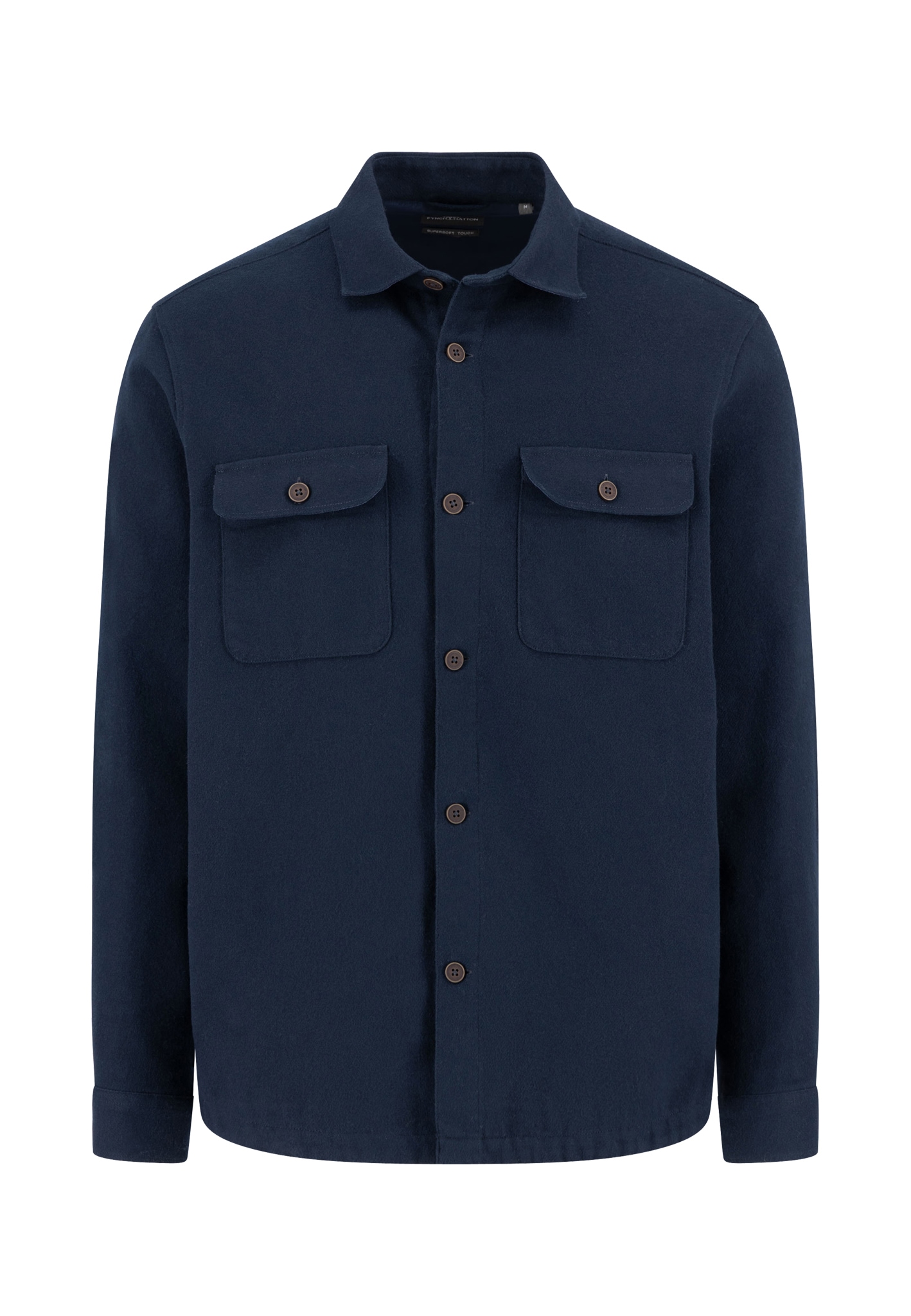 FYNCH-HATTON Langarmhemd mit Taschen günstig online kaufen
