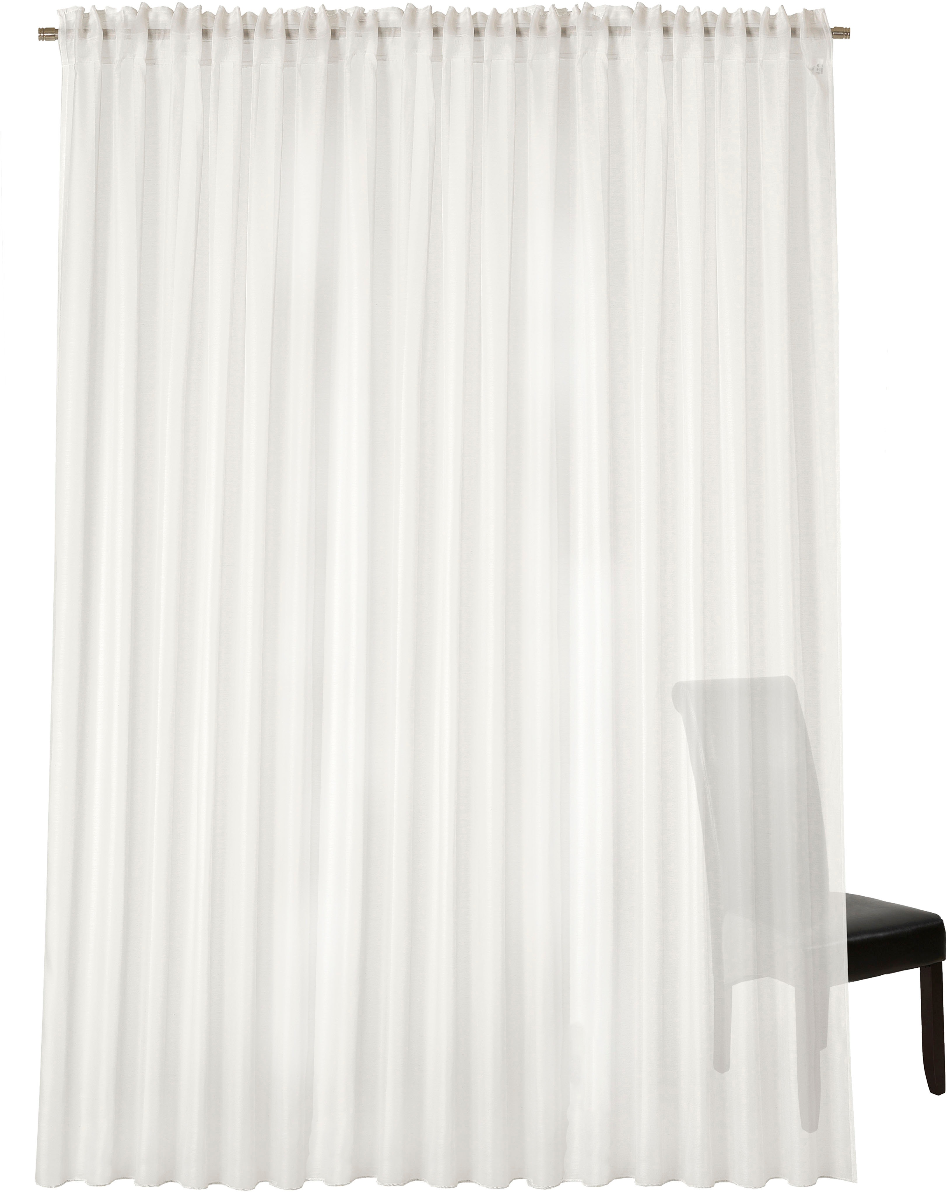 Thumbnail - Neutex for you Vorhang "Kiss" Multifunktionsband 1 Stk. tlg. Uni in natürlicher Optik, nach Maß