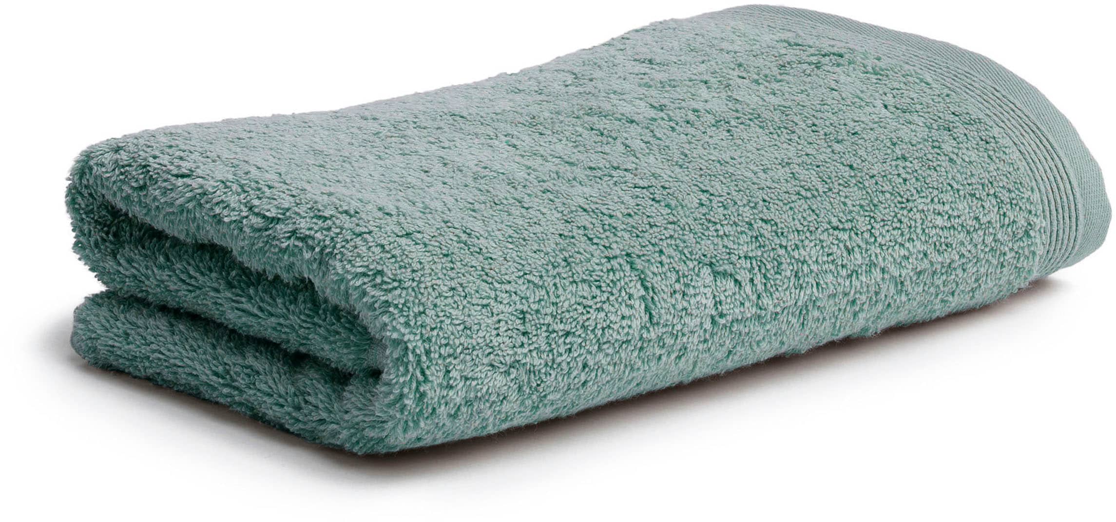 Möve Handtücher "Superwuschel" Handtuch mit Bordüre, 100% Premium Cotton Baumwolle, einfarbig, weich