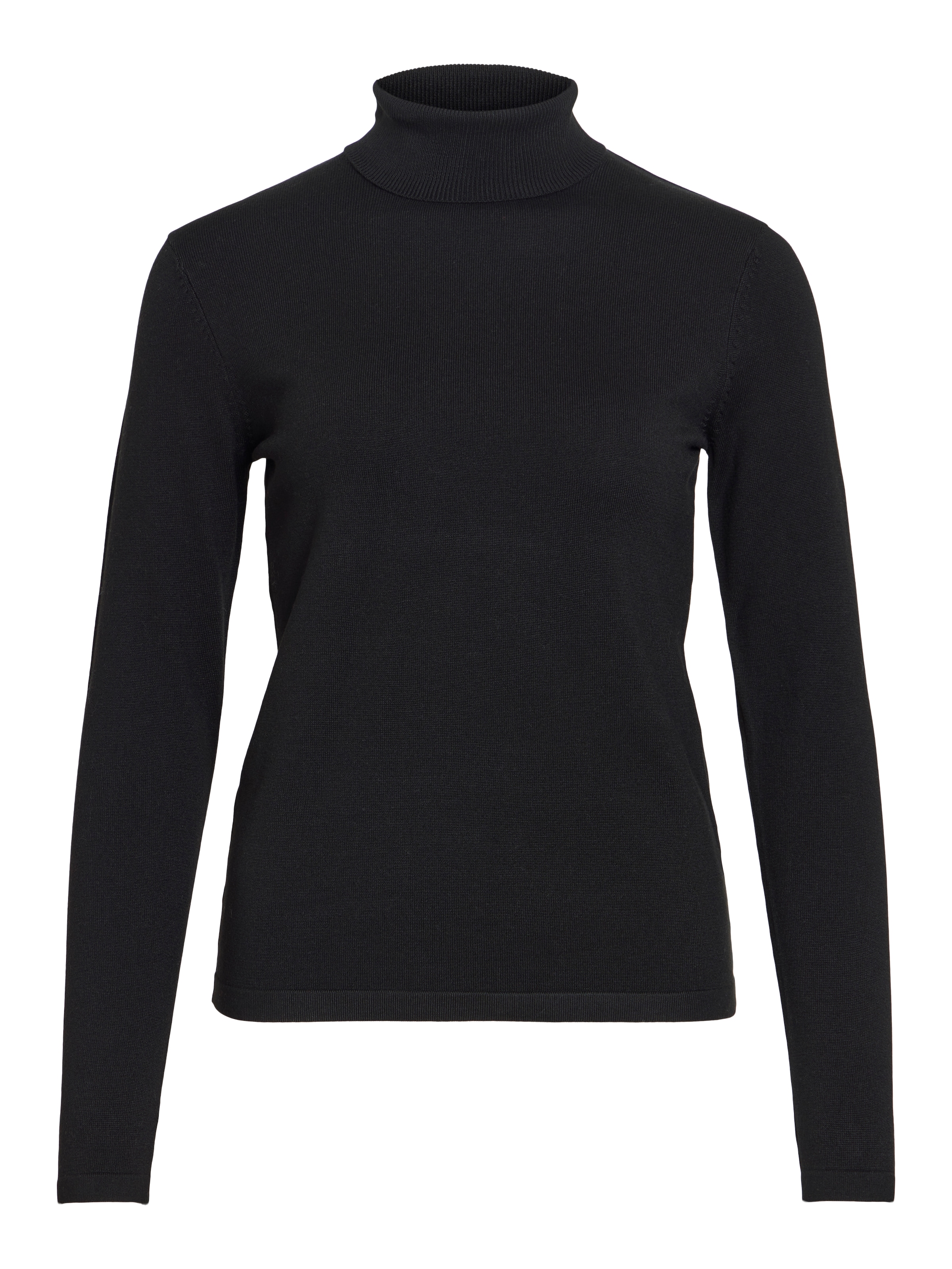 Vila Rollkragenpullover »VIMALU ROLLNECK L/S KNIT TOP NOOS« Materialmix