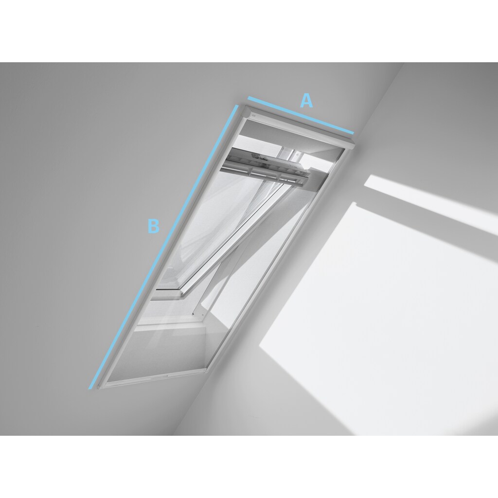 VELUX Insektenschutzrollo »für Dachfenster, ZIL FK08 0000SWL«, transparent, Insektenschutz, für max. Dachausschnitt: 640 x 2400 mm