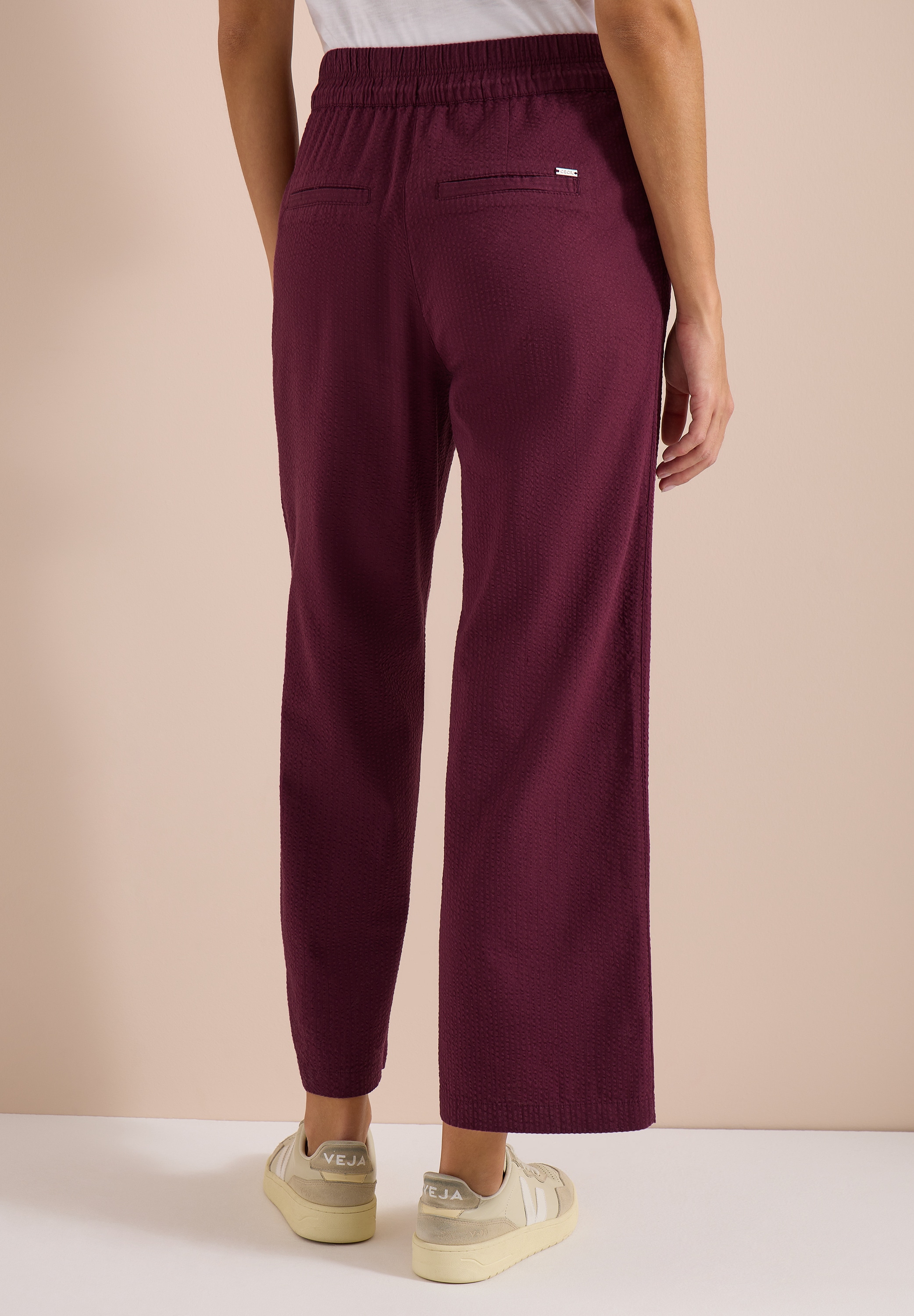 Cecil Culotte  aus Seersucker-Material