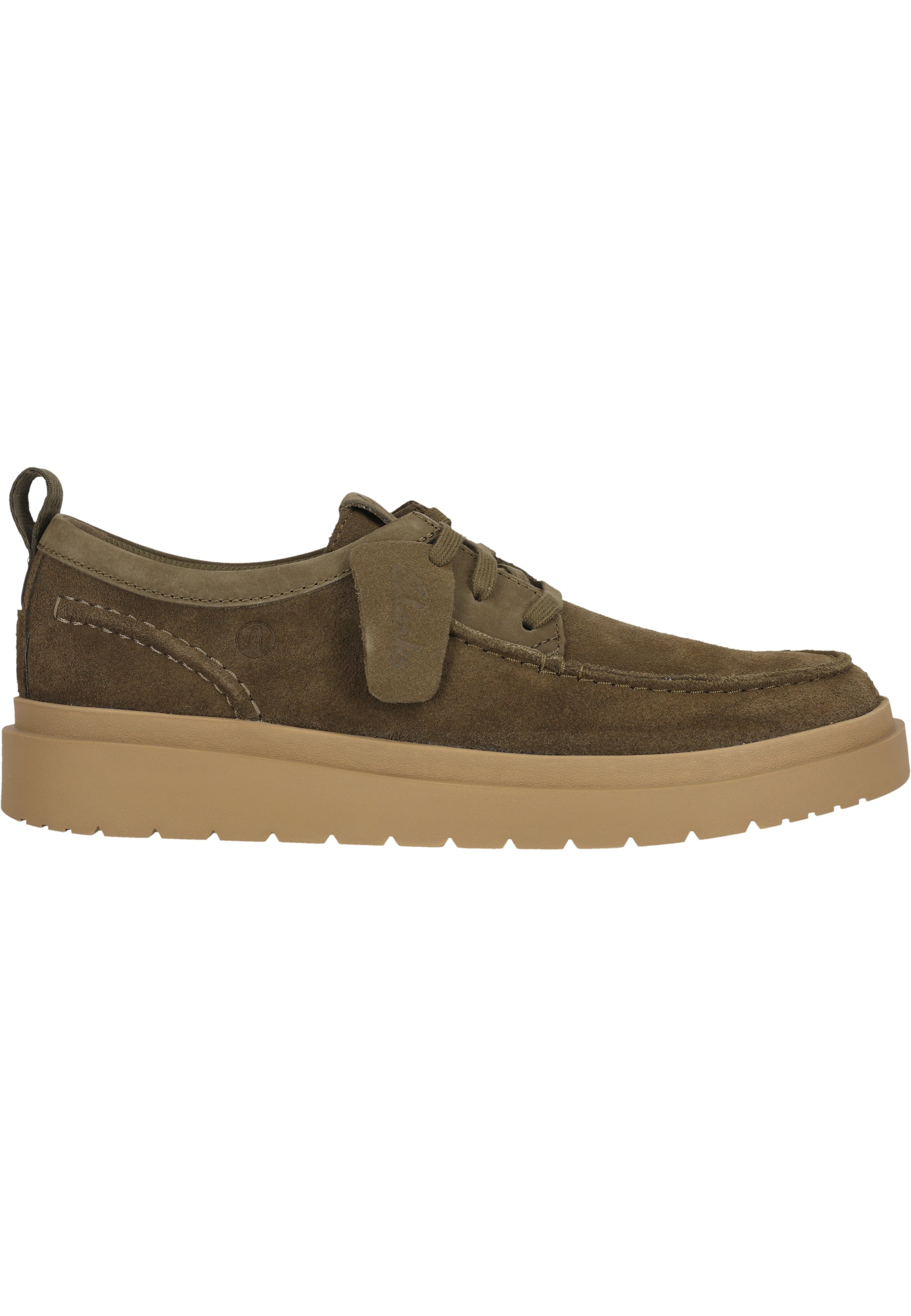 Clarks Schnürschuh »Polden Moc«  mit ultraleichter Sohle