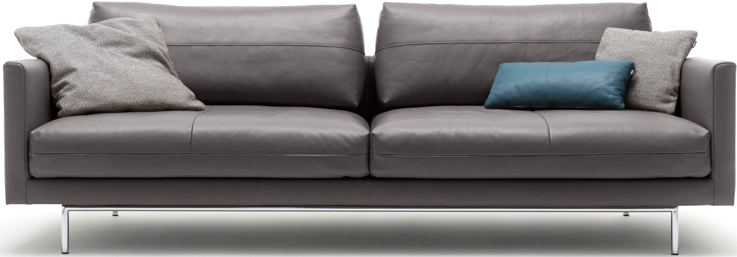 Thumbnail - Creation BY ROLF BENZ 3,5-Sitzer "CR.414, Designsofa, edles Sofa, Loungesofa, Ledersofa, klares Design" aus Leder oder C...