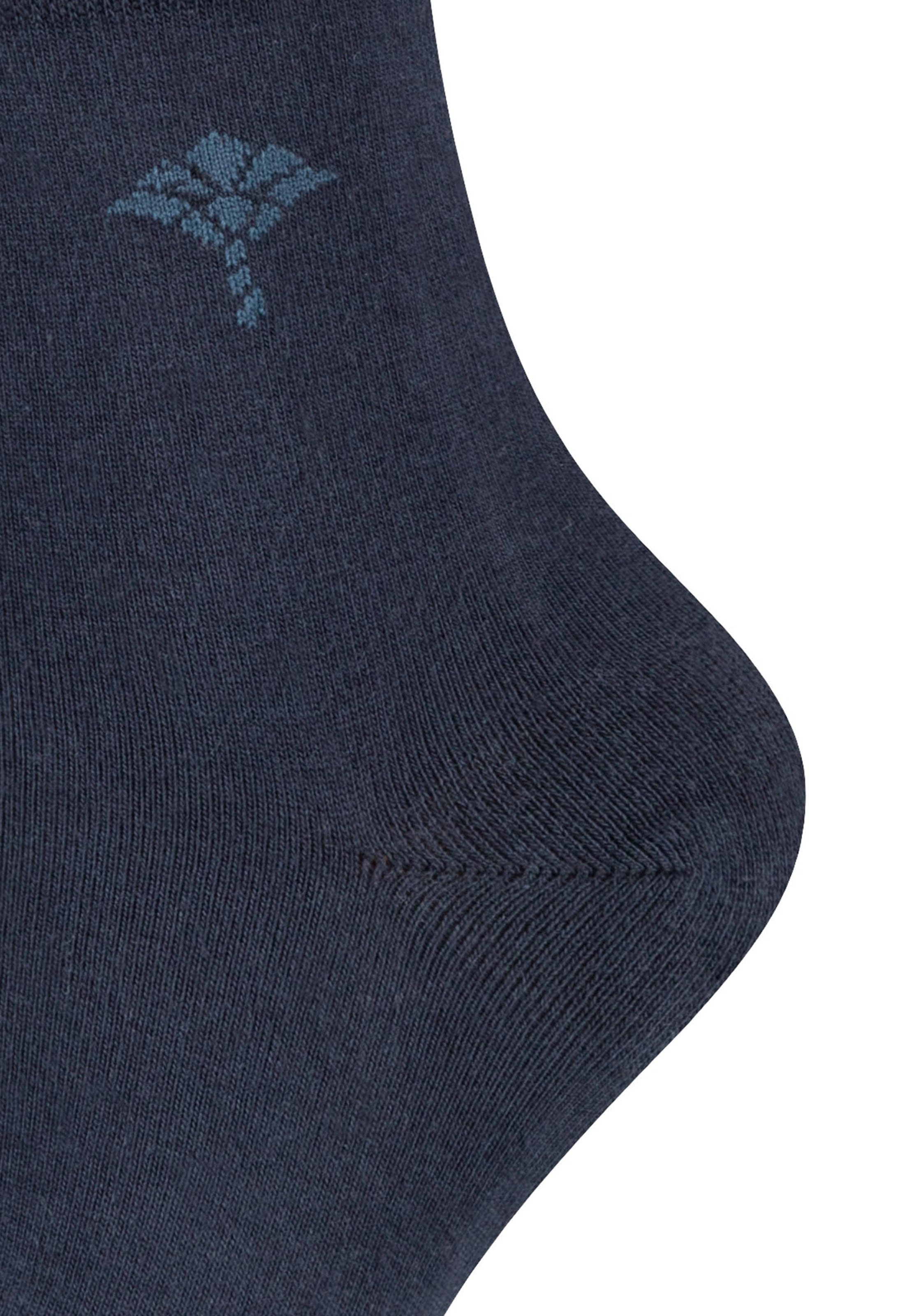 JOOP! Socken »For your daily«, (4 Paar), mit Cornflower-Logo, Rippenbündchen