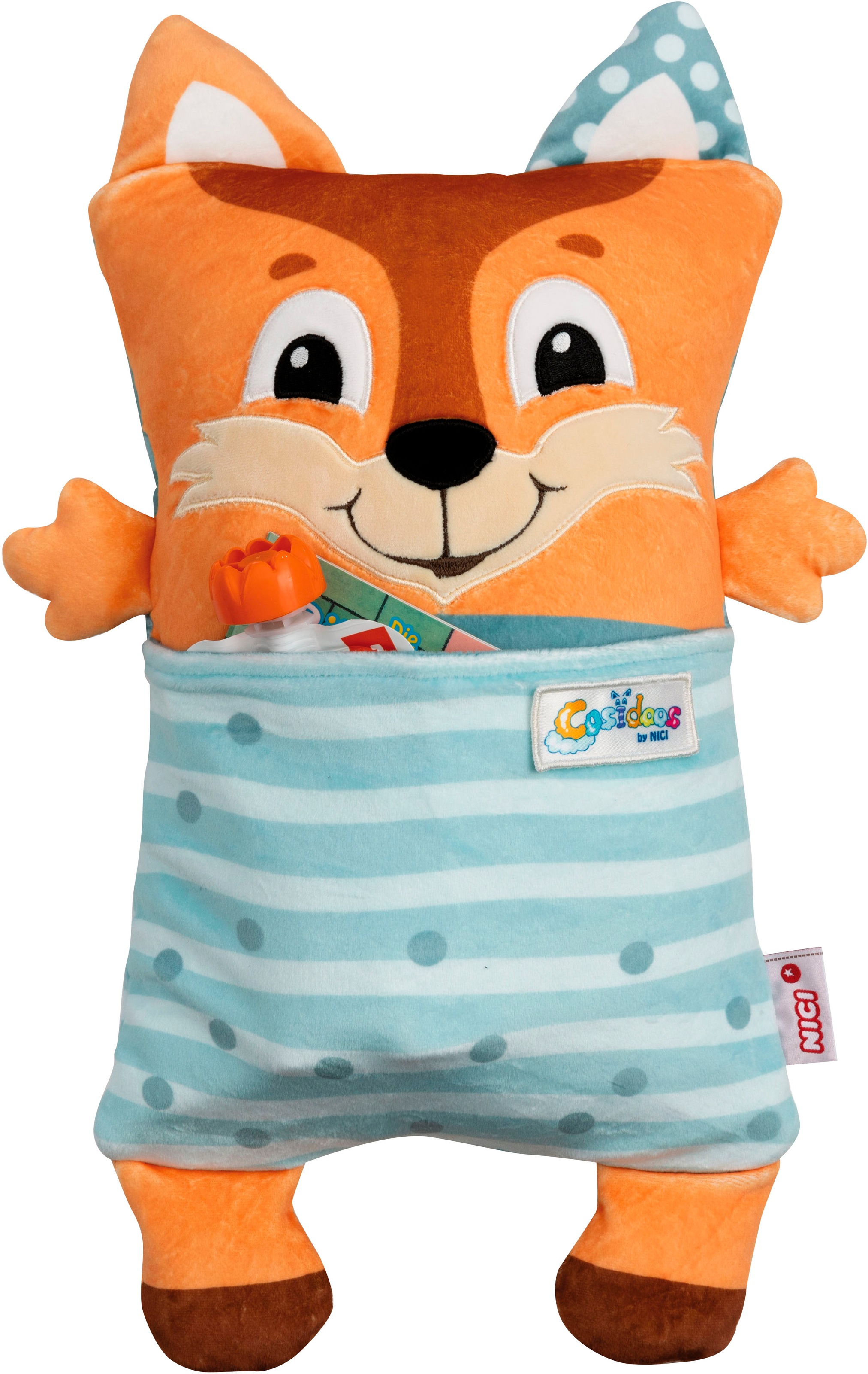 Nici Kuscheltier »Cosidoos, Fuchs mit Wendefunktion 30x20 cm«