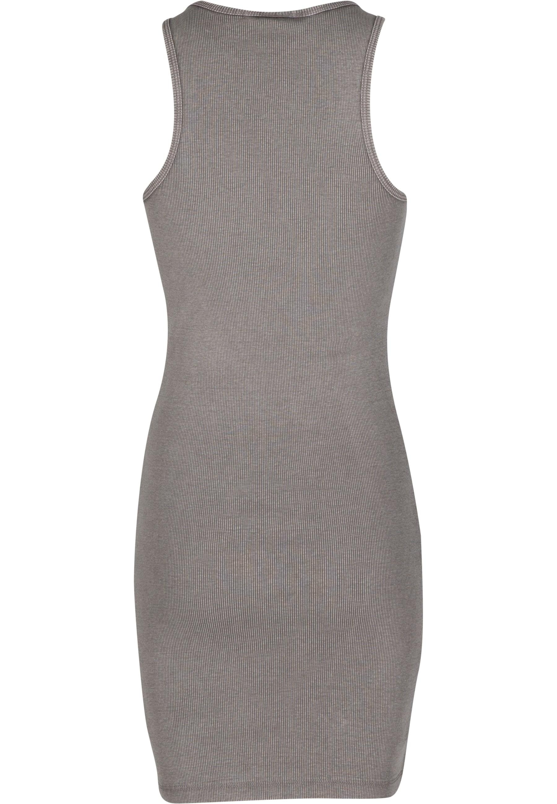 URBAN CLASSICS Shirtkleid »Urban Classics Ladies Washed Rib Jersey Dress«, (1 tlg.)