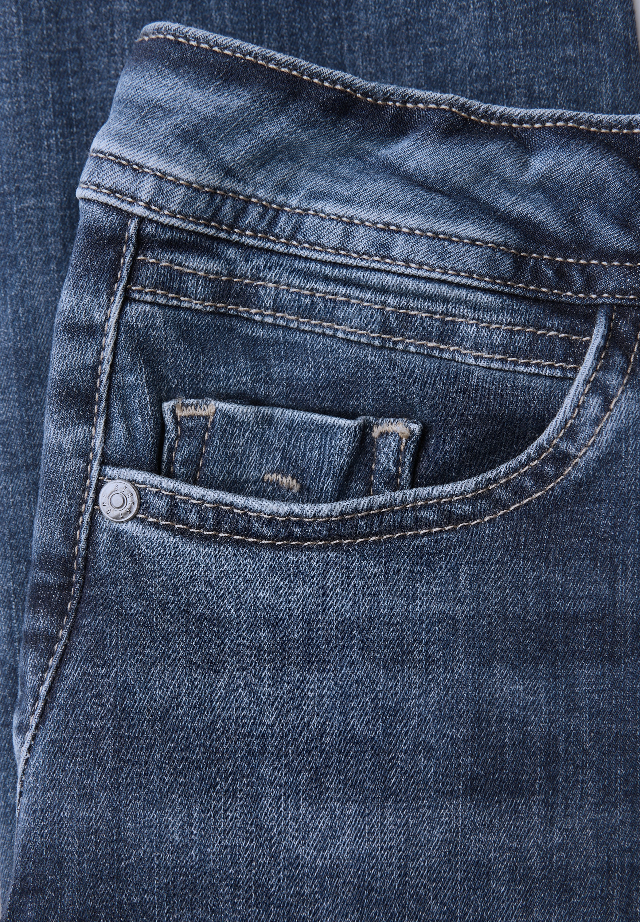 STREET ONE Slim-fit-Jeans, High Waist