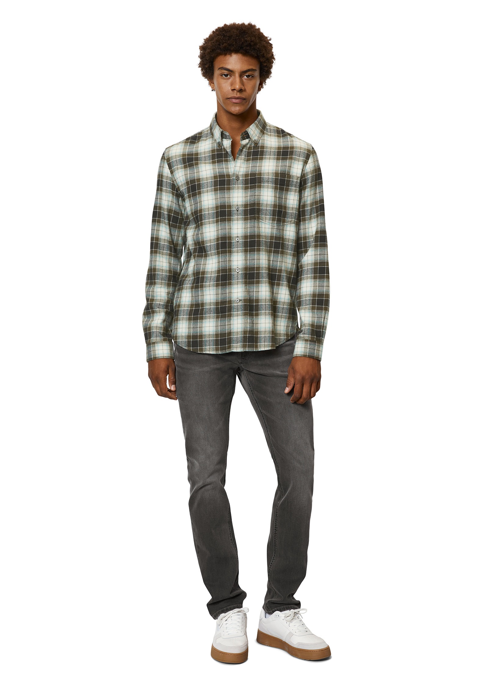 Marc O'Polo DENIM Langarmhemd »aus Organic Cotton«