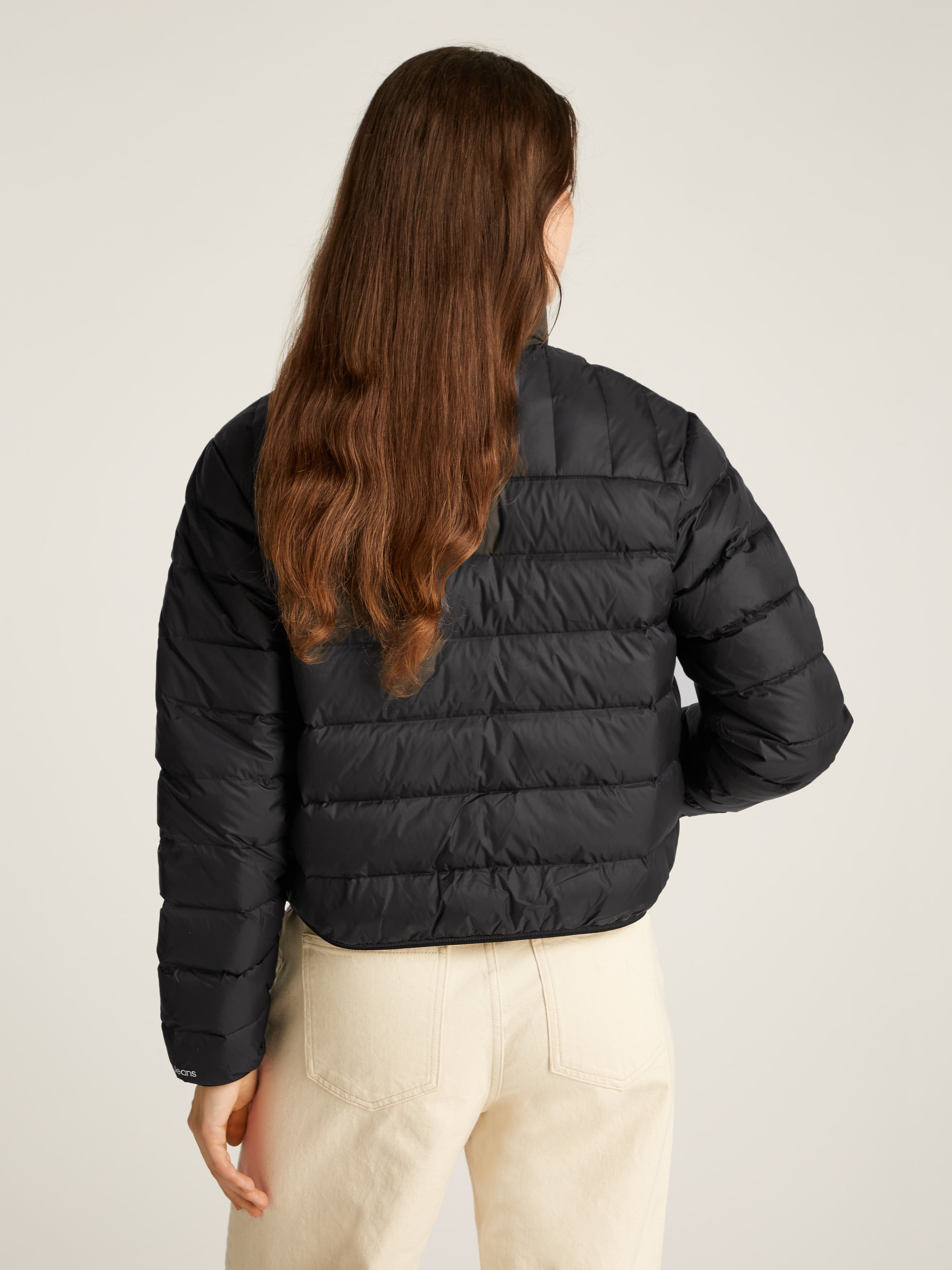 Calvin Klein Jeans Steppjacke »UL SHORT PUFFER«, Mit Logoprägung