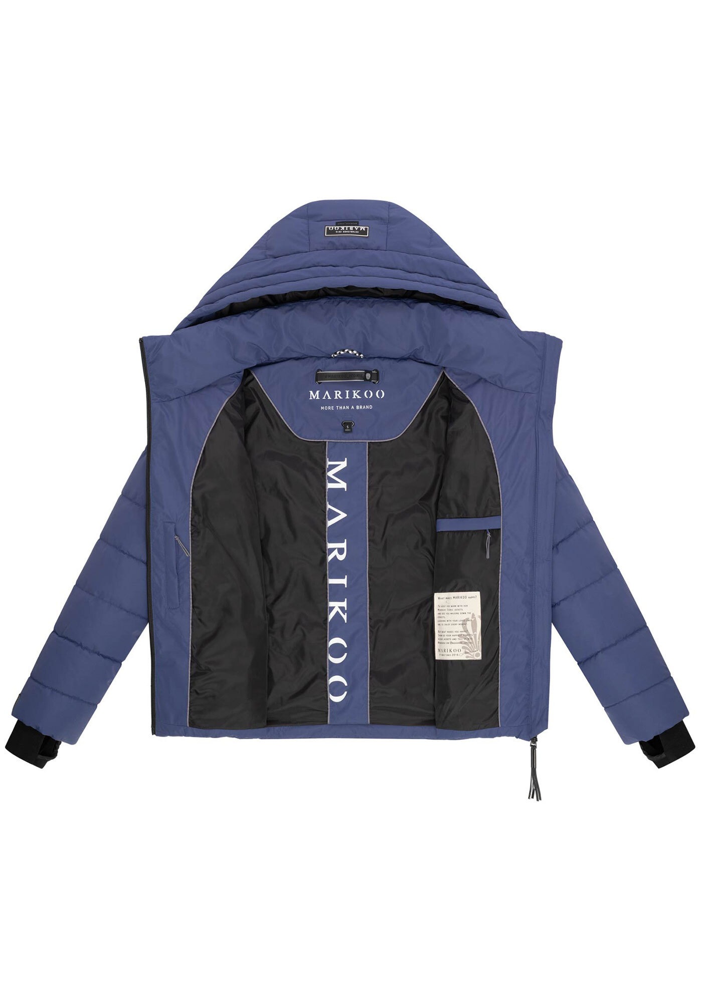 Marikoo Winterjacke »Samuiaa XVI«, mit Kapuze