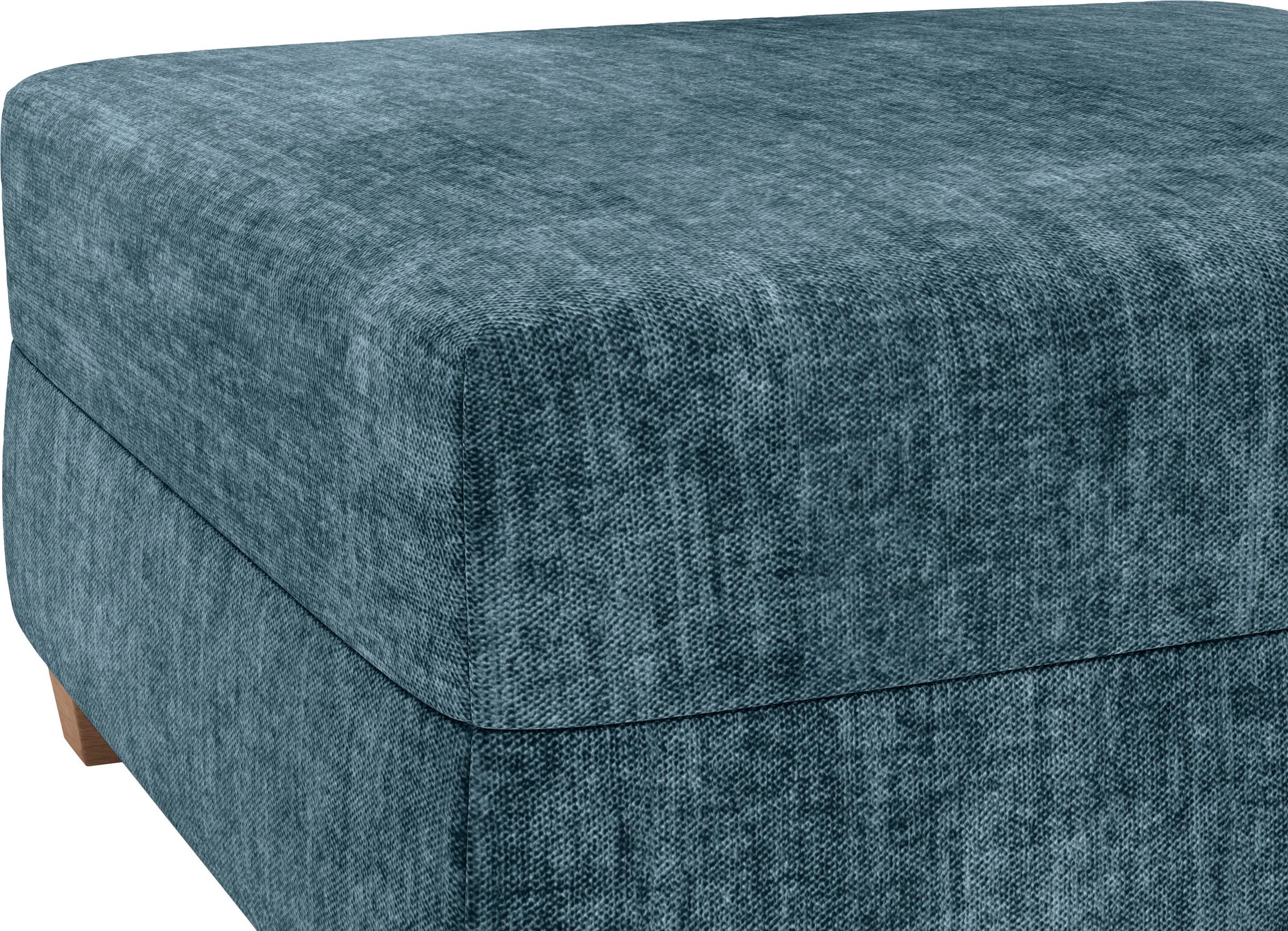 Mr. Couch Hocker »Hilla«, Mit Federkern, wahlweise mit DuraSpring-Taschenfederkern