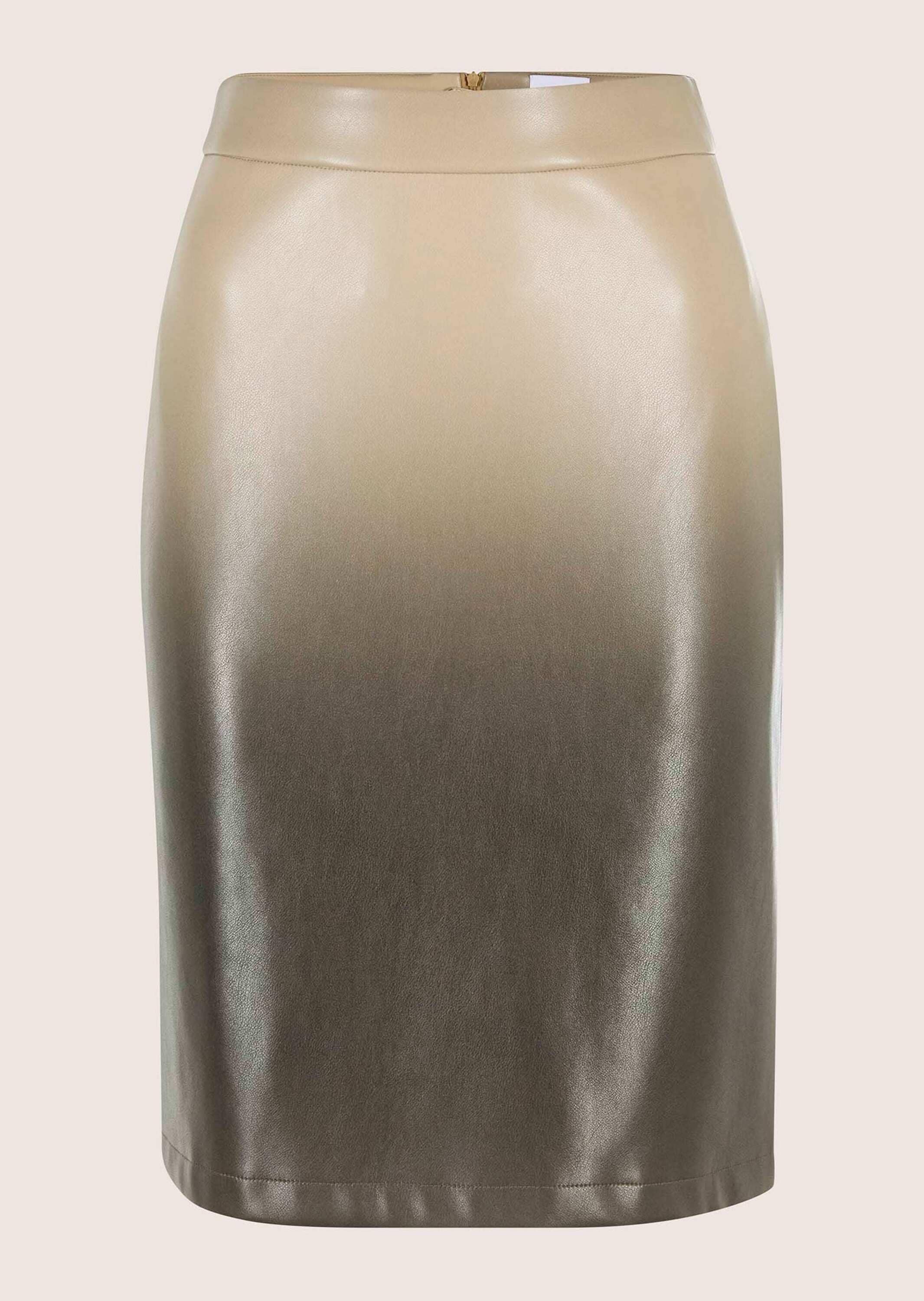 MADELEINE Sommerrock "Lederrock Eleganter Rock aus Leder-Imitat" günstig online kaufen