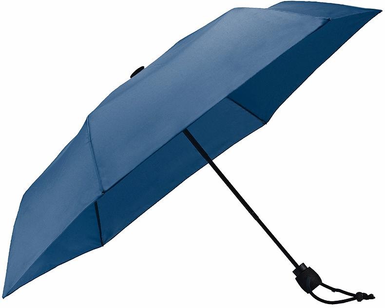 EuroSCHIRM® Taschenregenschirm »light trek® ultra, marine«, besonders leicht, kompakte Größe