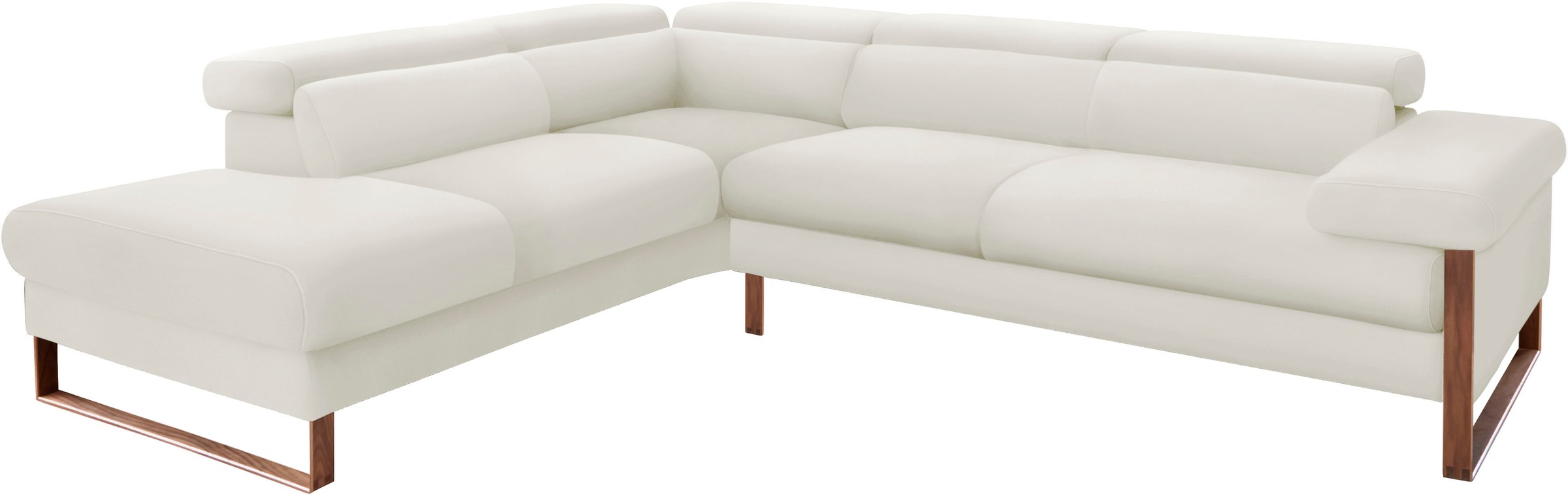 W.SCHILLIG Ecksofa "finn, Designsofa mit tollem Sitzkomfort, bequem, L-Form günstig online kaufen