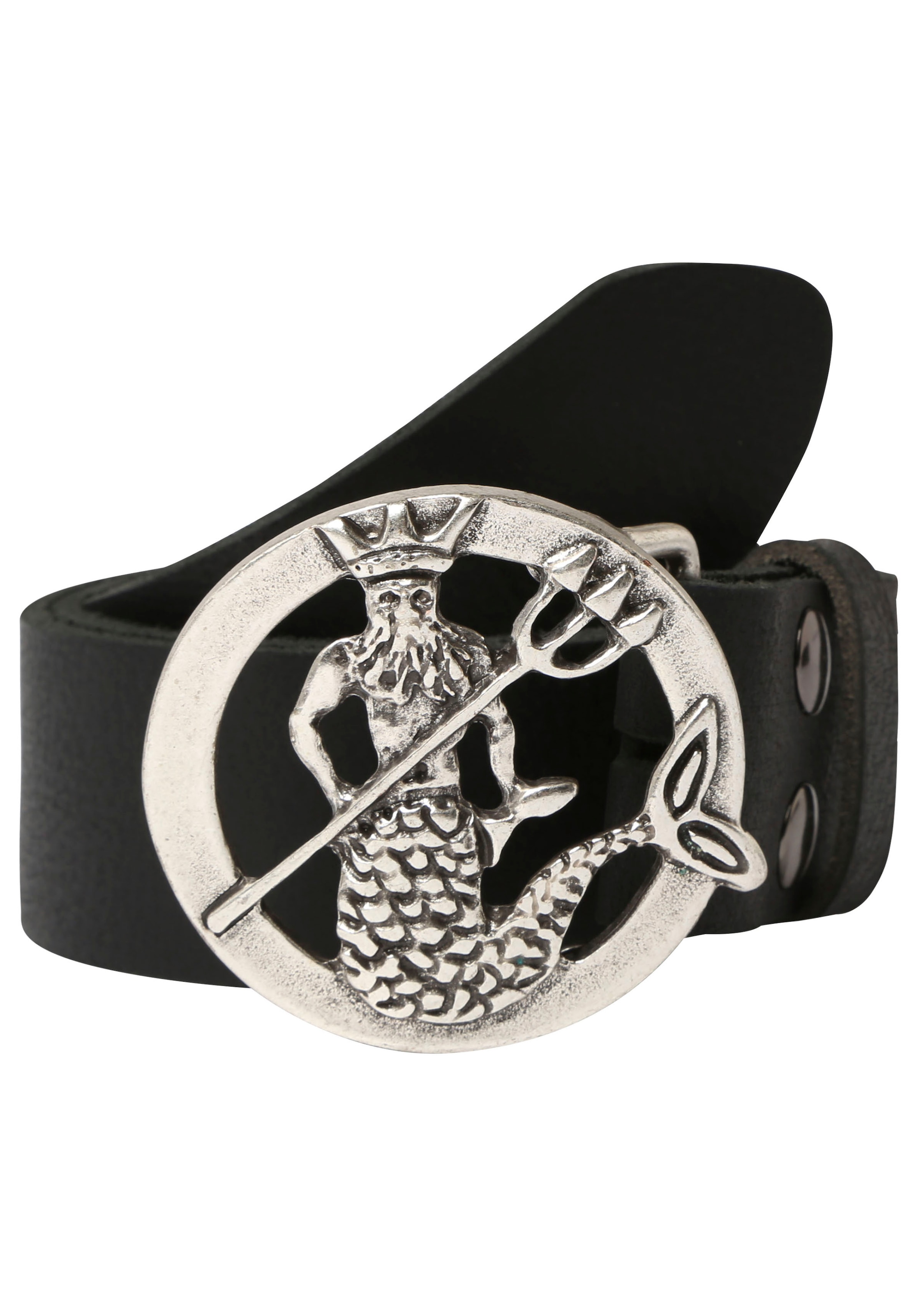 Rettungsring Gürtel Ledergürtel mit austauschbarer Schließe "Neptun Rund Si günstig online kaufen