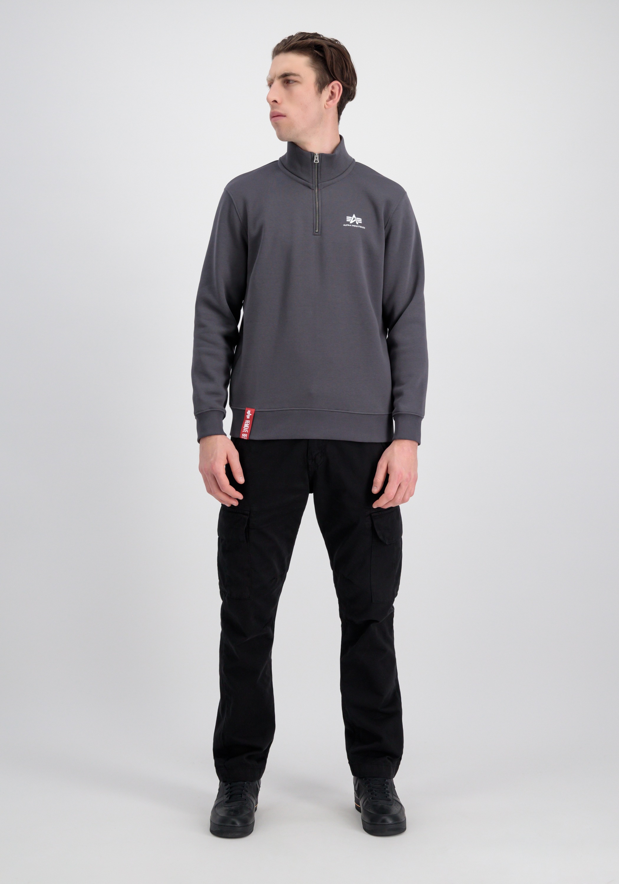 Alpha Industries Sweater »Alpha Industries Men - Sweatshirts Half Zip Sweatshirt SL«