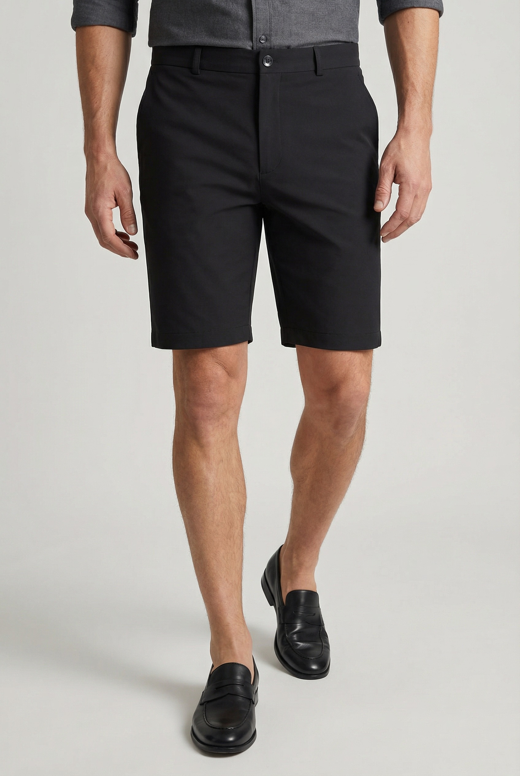 Calvin Klein Shorts "9 IN SLIM REFINED COTTON STRECH" Slim fit mit Eingriff günstig online kaufen