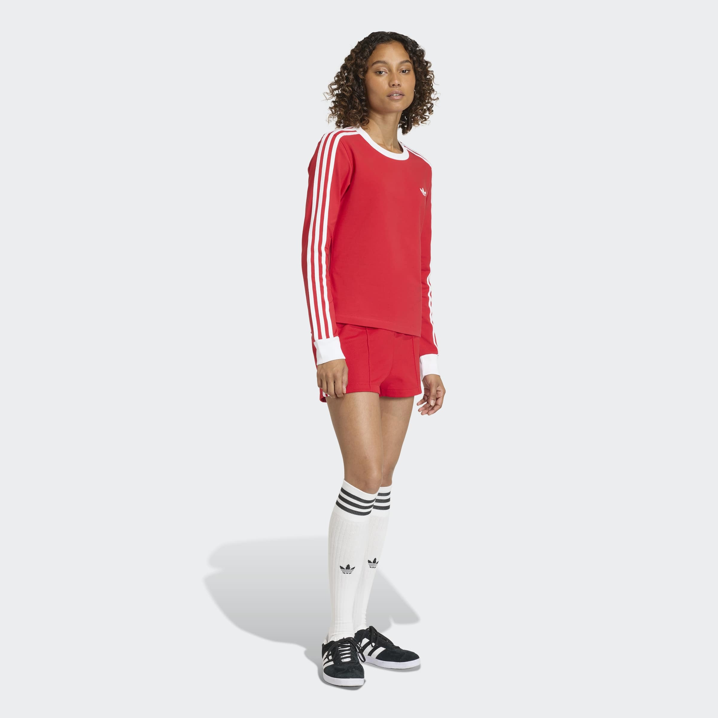 adidas Originals Langarmshirt »3-STREIFEN LANGÄRMLIGES, SCHMAL GESCHNITTEN«