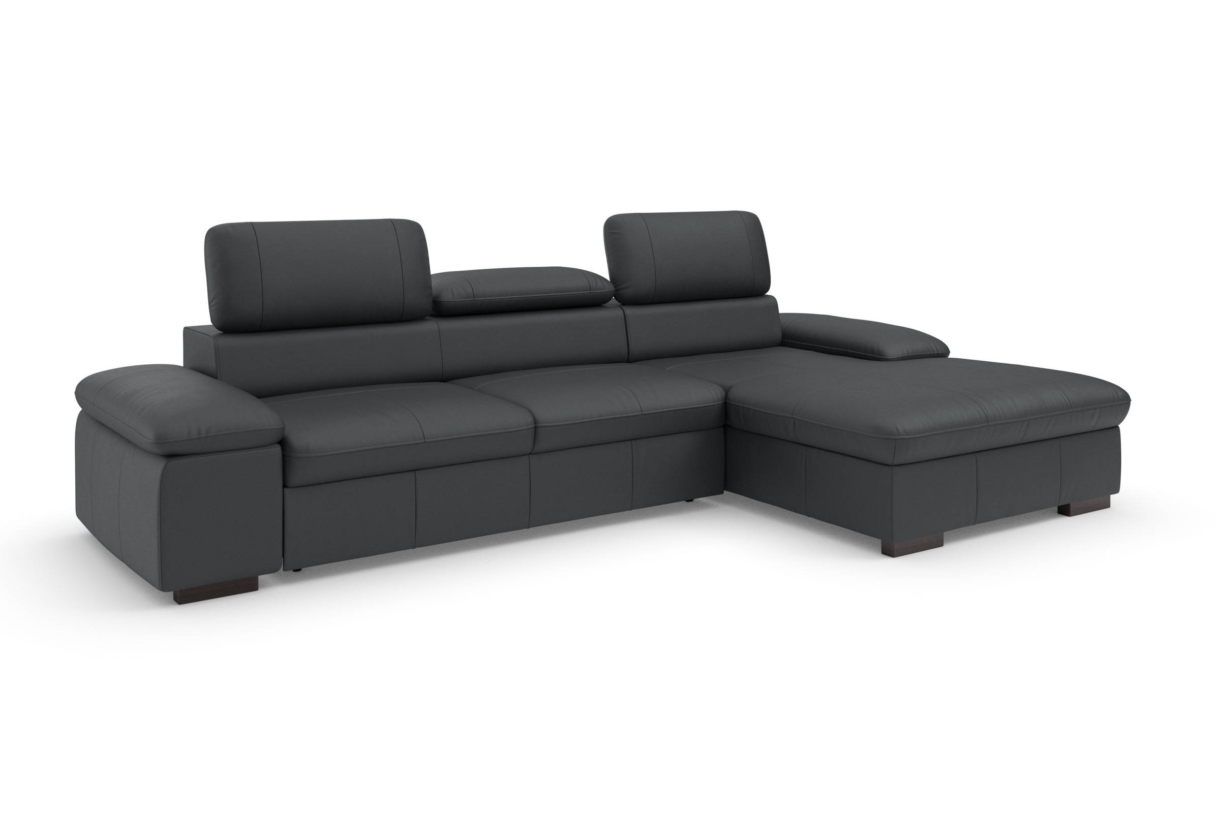 Home affaire Ecksofa »Alberto L-Form«, mit Kopfteilverstellung, wahlweise mit Bettfunktion