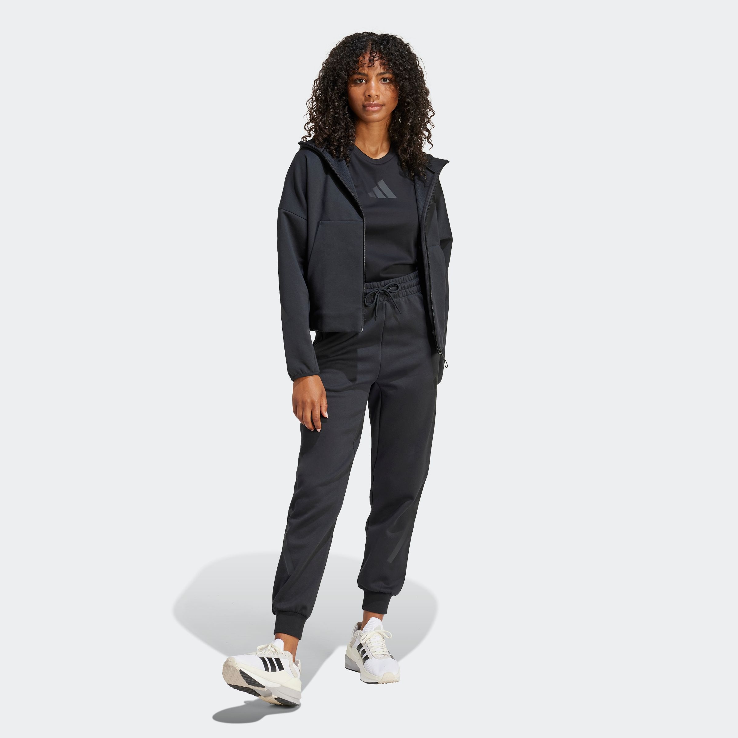 adidas Sportswear Kapuzensweatshirt »W Z.N.E. FZ«