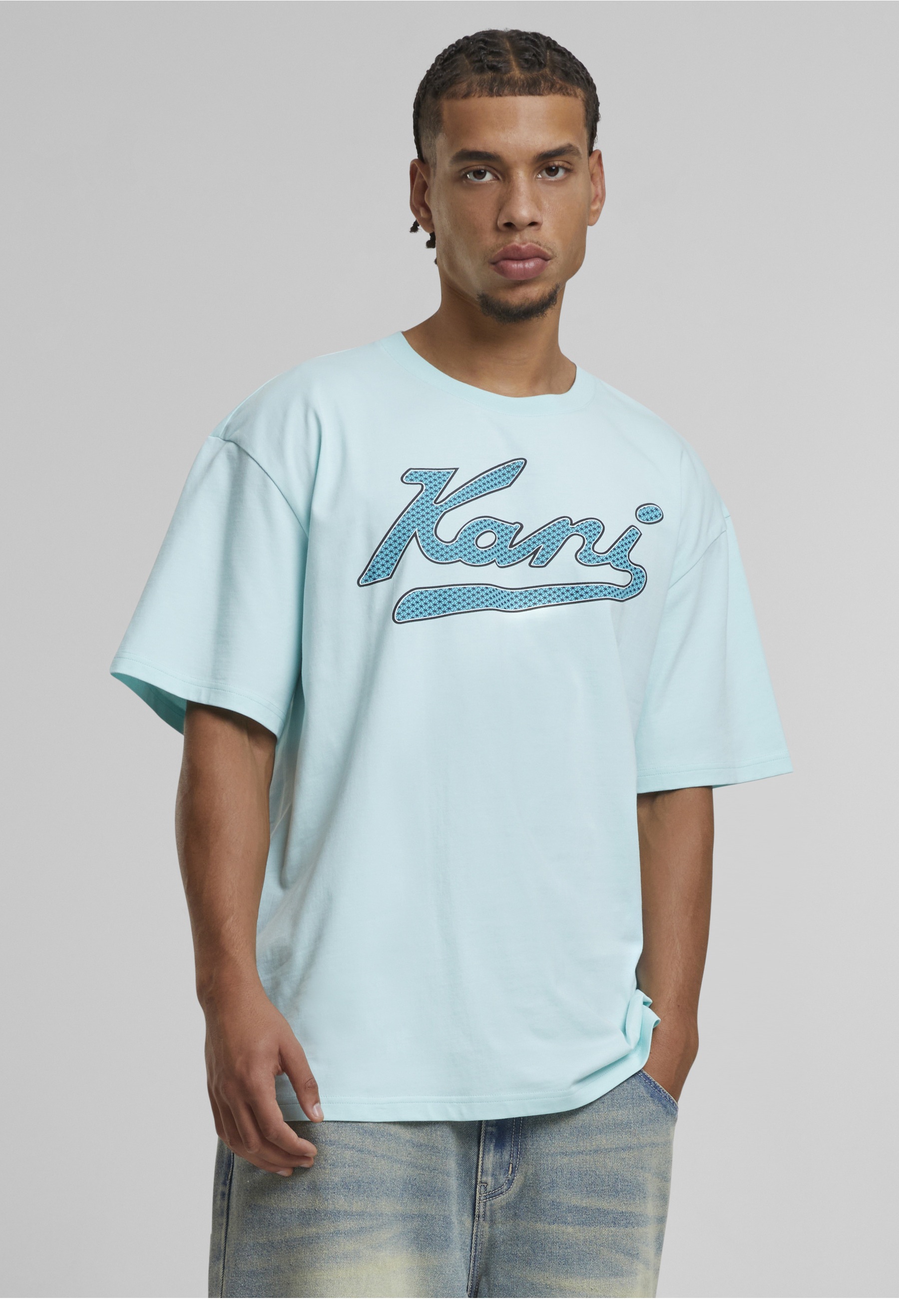 Karl Kani T-Shirt »Karl Kani Varsity Palm Print T-Shirt« 1 Stk.