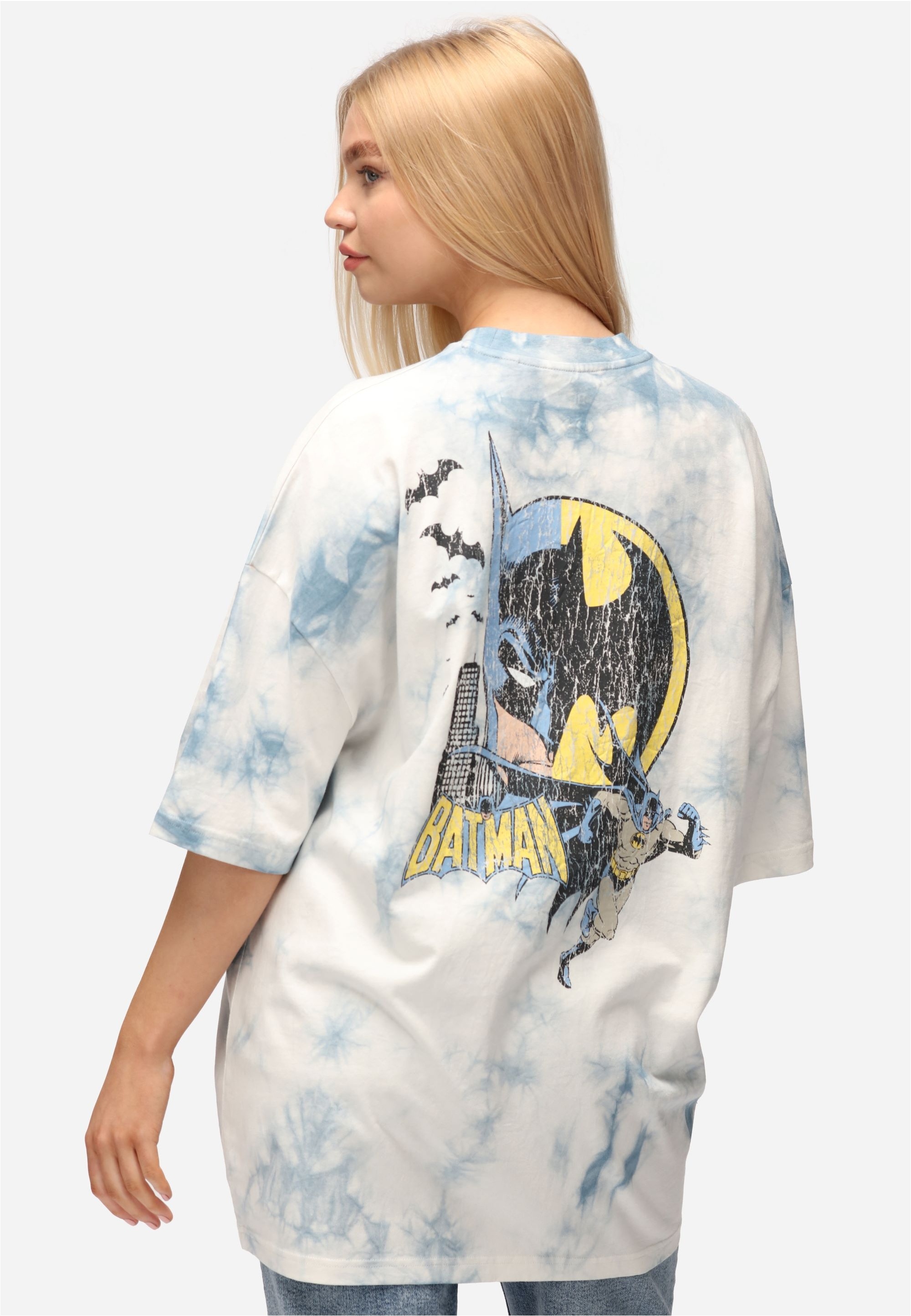 Recovered T-Shirt »Batman Split Graphic«, (1 tlg.), mit coolem Batman-Print