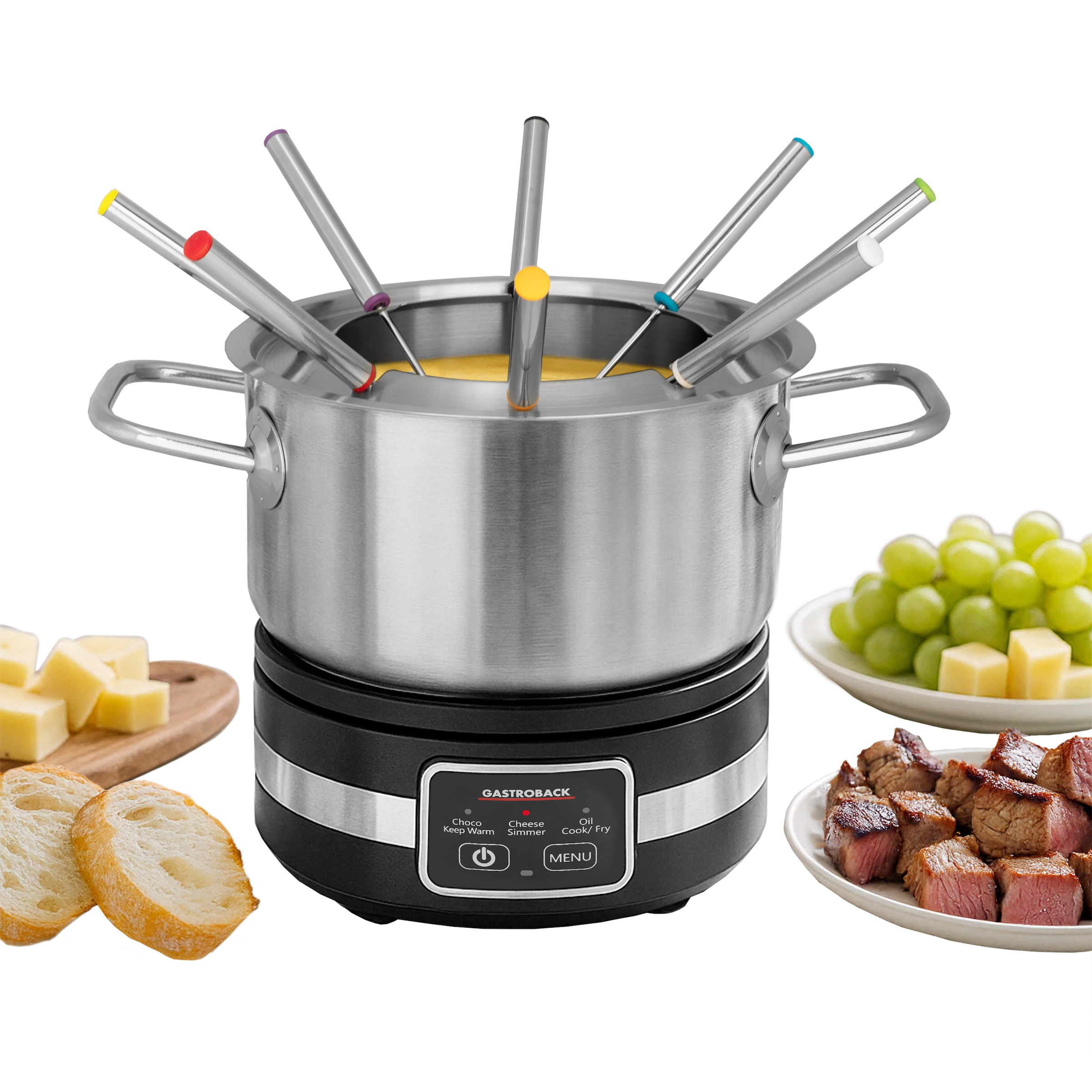 Gastroback Fondue "Fondue MultiCook 4-in-1 & Kochplatte" günstig online kaufen