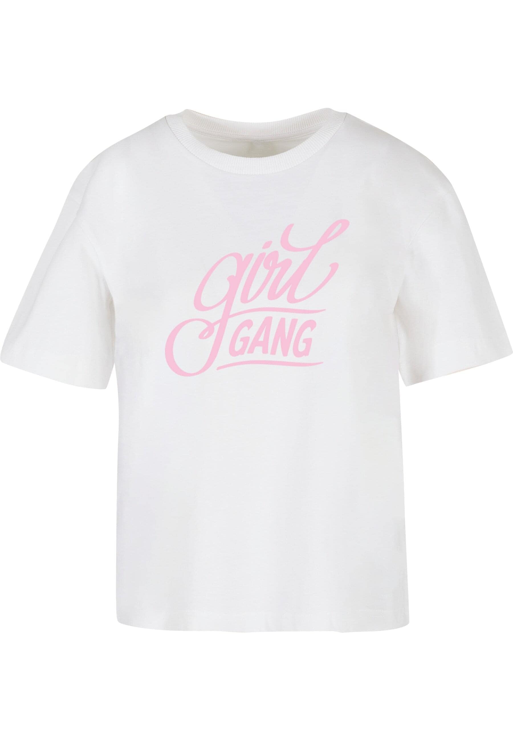 Miss Tee T-Shirt "Miss Tee Girl Gang Wording Tee" 1 Stk. tlg. günstig online kaufen