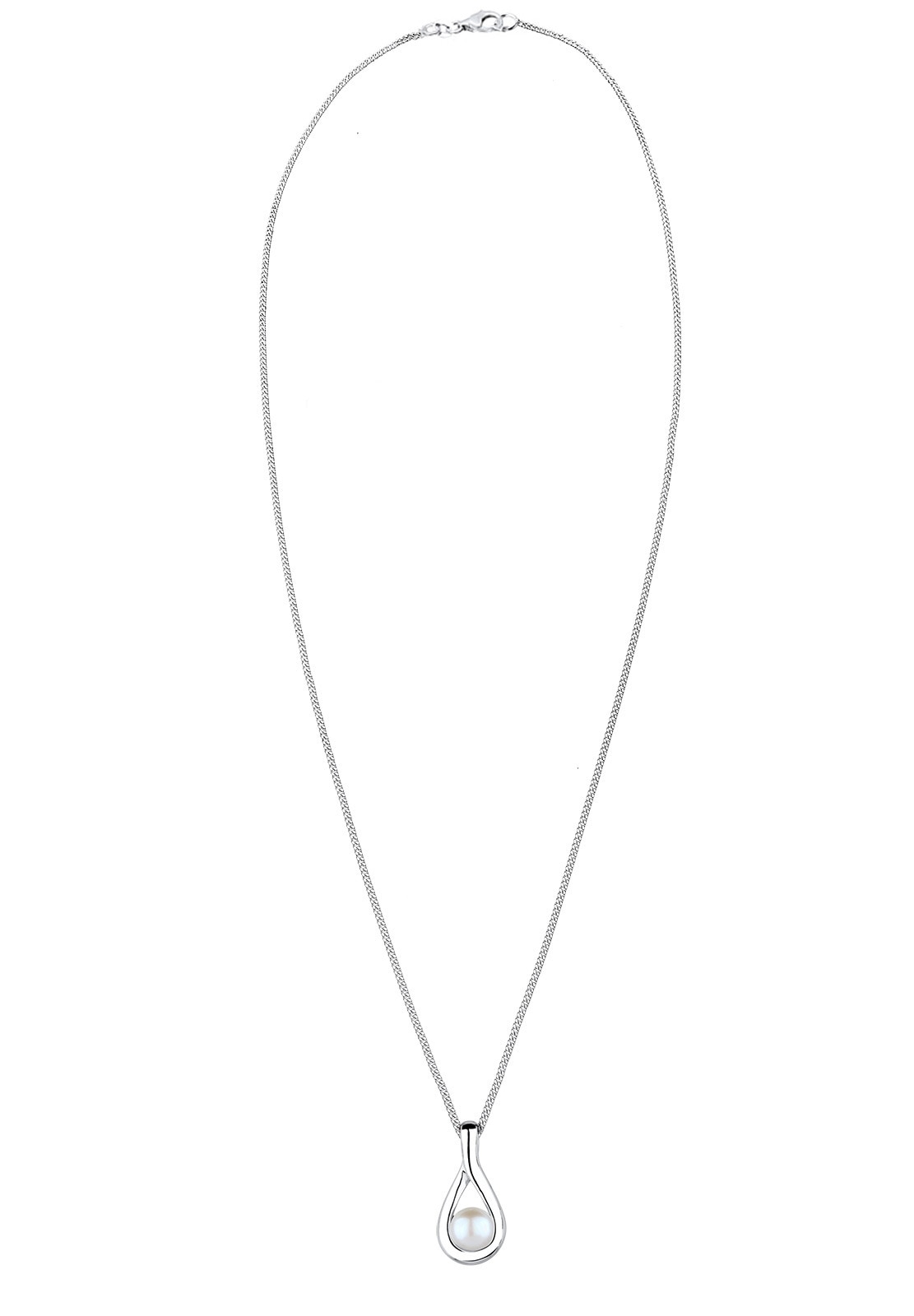 Elli Perlenkette »Infinity Süßwasserzuchtperle 925 Sterling Silber«