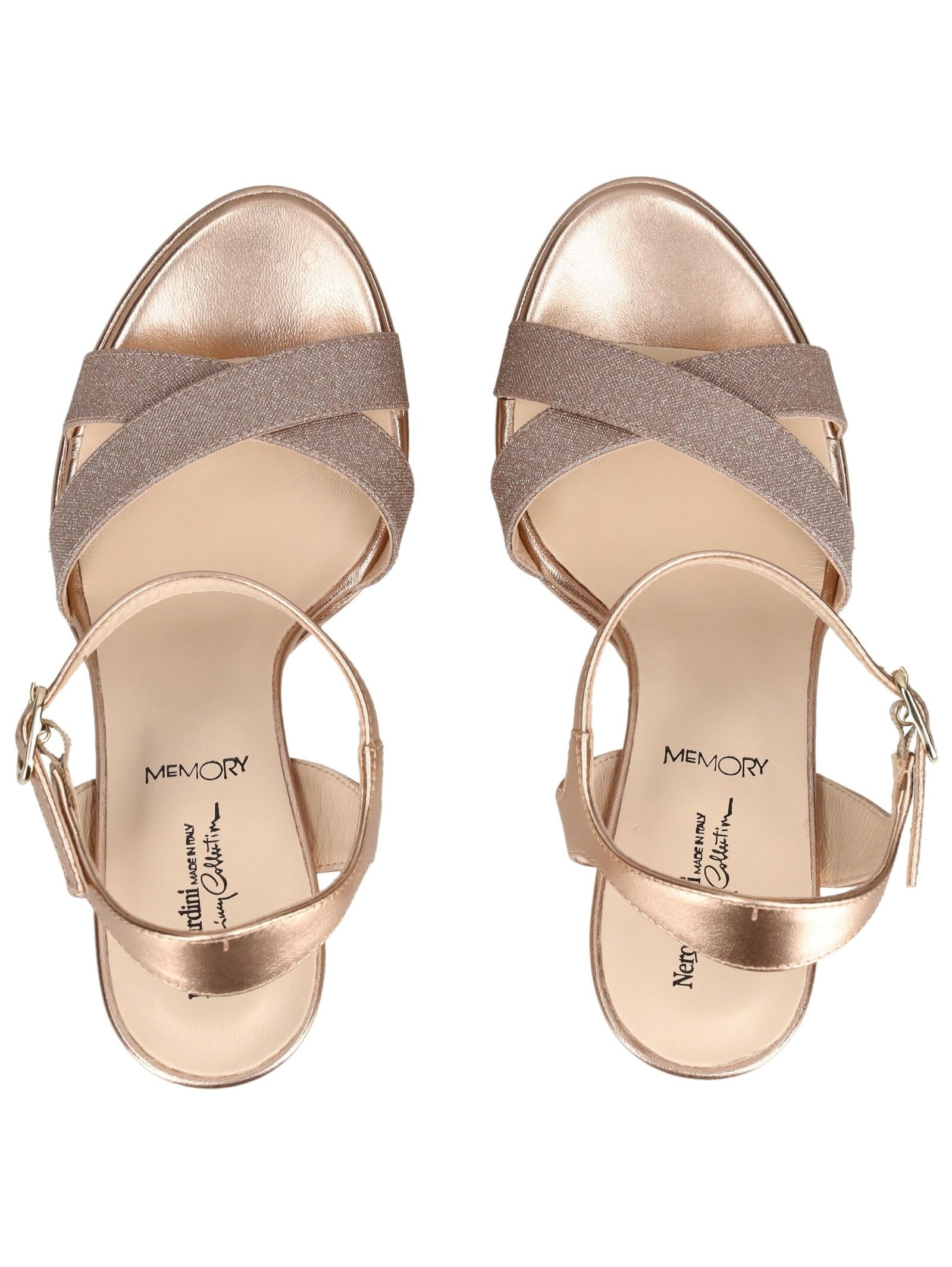 Nero Giardini High-Heel-Sandalette »Nero Giardini Sandalen Leder/Textil«