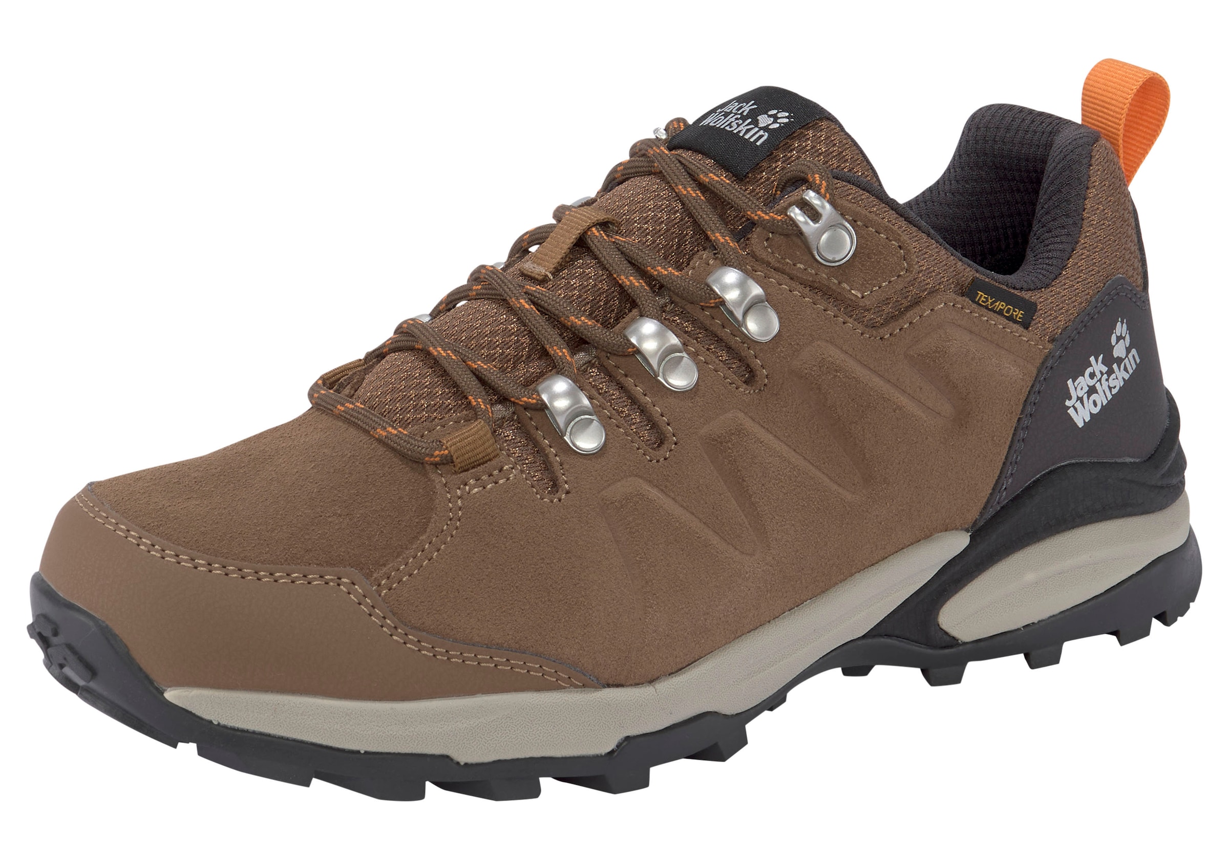 Jack Wolfskin Wanderschuh "REFUGIO TEXAPORE LOW W", Wasserdicht, Trekkingsc günstig online kaufen