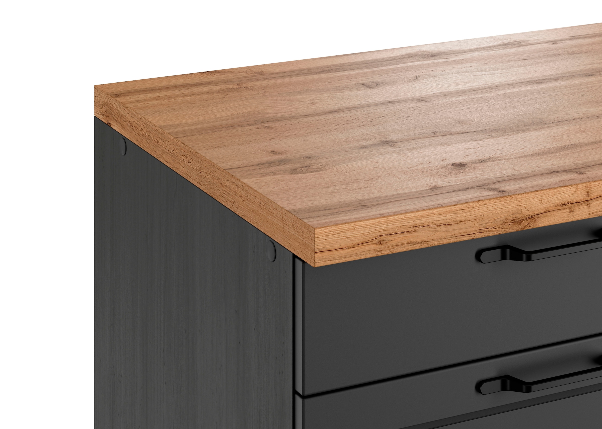 KOCHSTATION Unterschrank »KS-Lana« Breite 180 cm