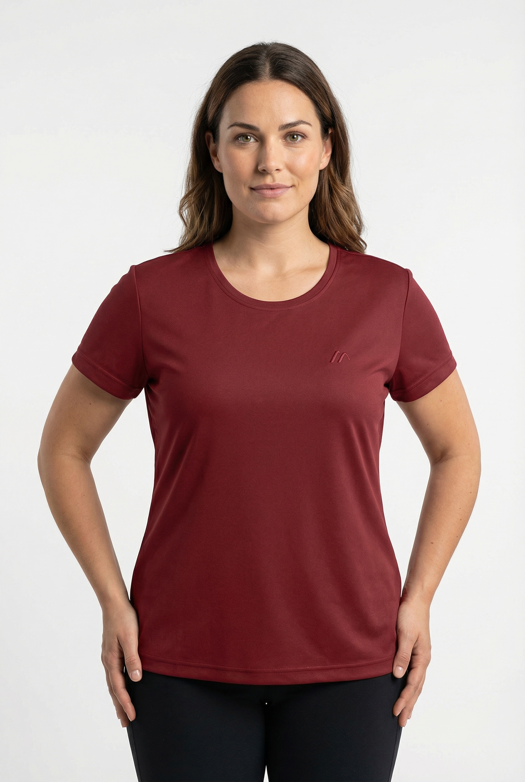 Maier Sports T-Shirt "Da-Shirt 1/2 Arm Waltraud H/S" für sportliche Aktivitäten geeignet, mit 1/2-Arm