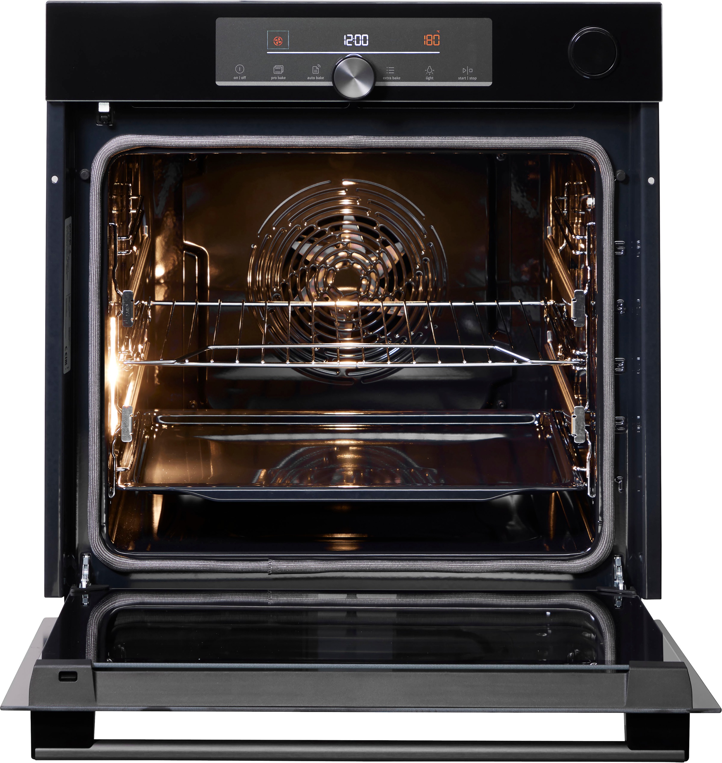 GORENJE Backofen »BPSA6747A08BG«, mit 2-fach-Teleskopauszug, Pyrolyse ...
