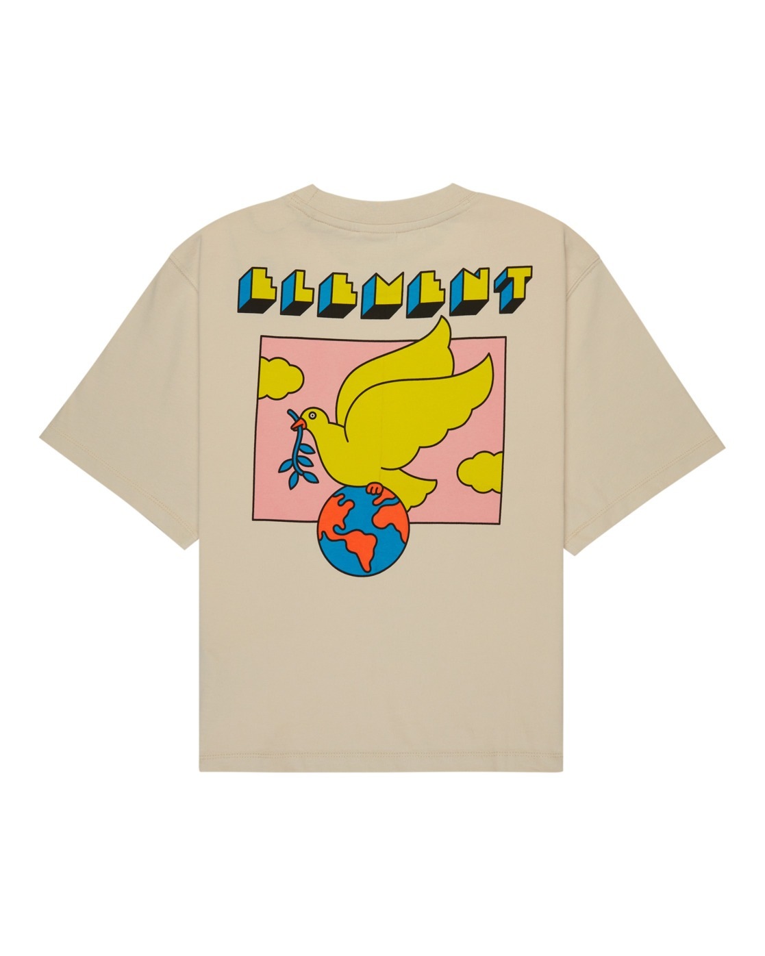 Element T-Shirt "World Peace" günstig online kaufen