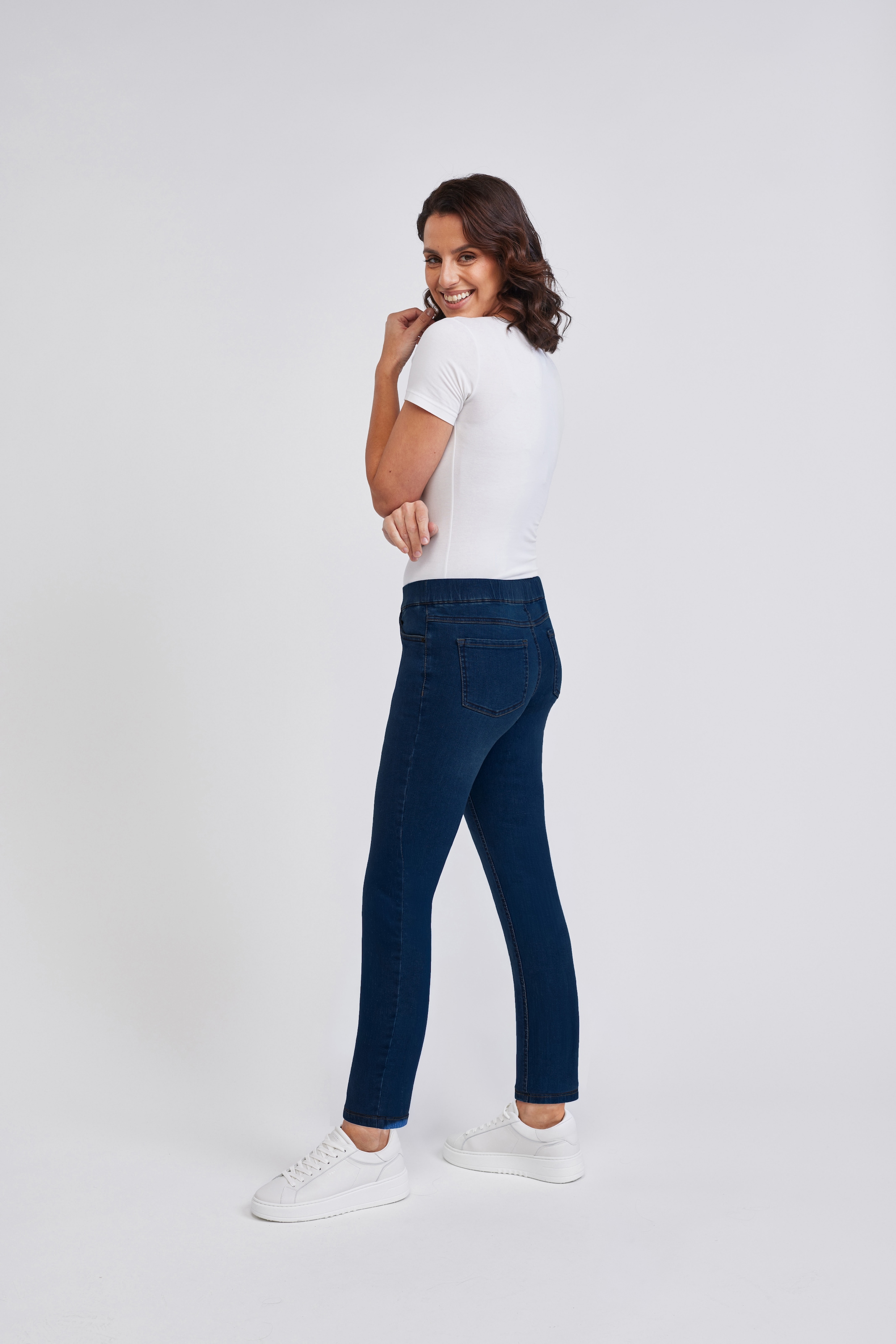wonderjeans Schlupfjeans »Pull on« Super bequem auch im Sitzen