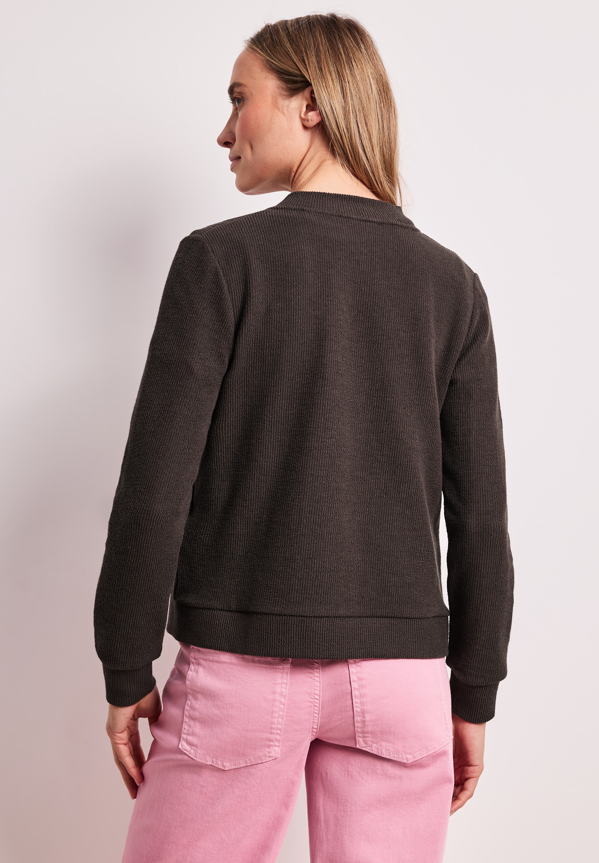 STREET ONE Cardigan Rundhalsausschnitt