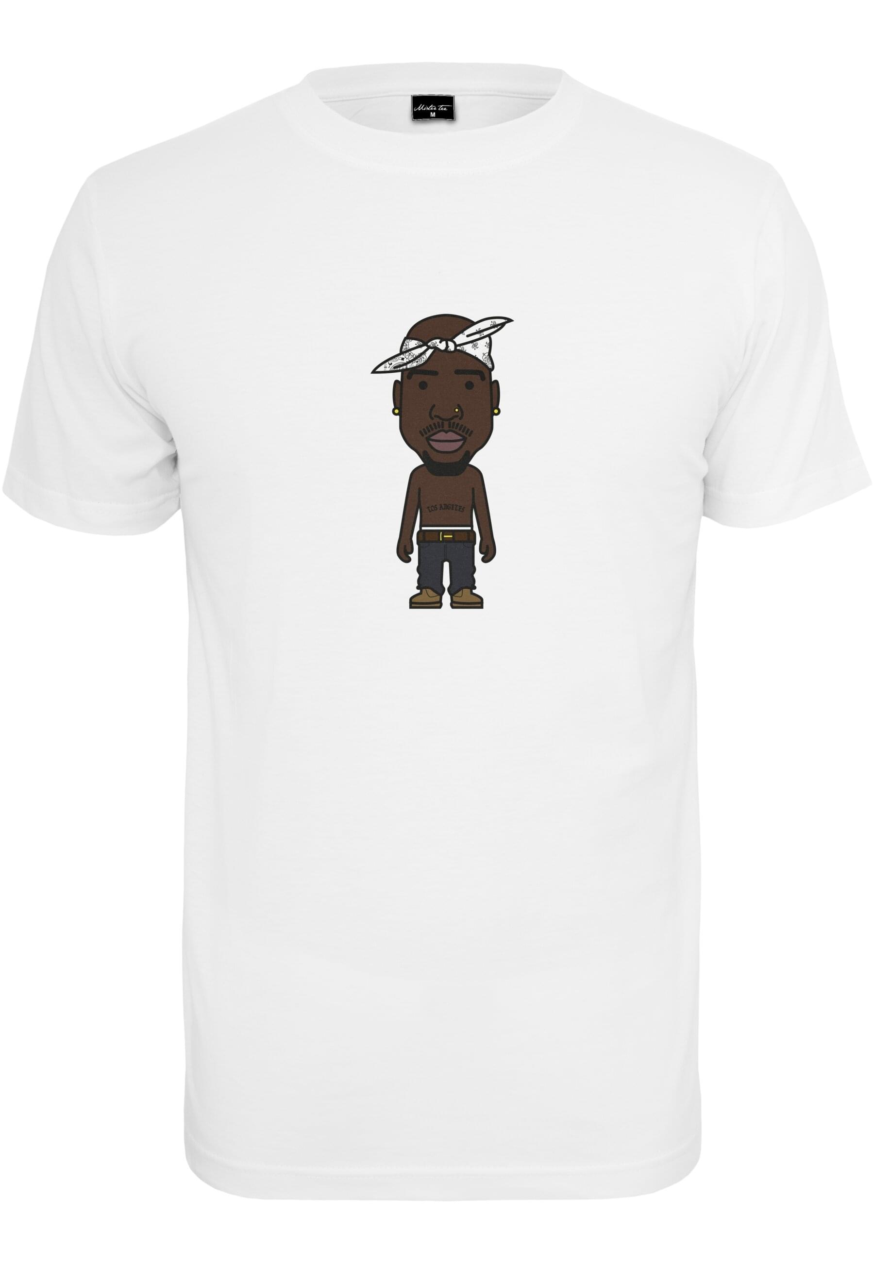 MisterTee Kurzarmshirt "MisterTee Herren LA Sketch Tee"