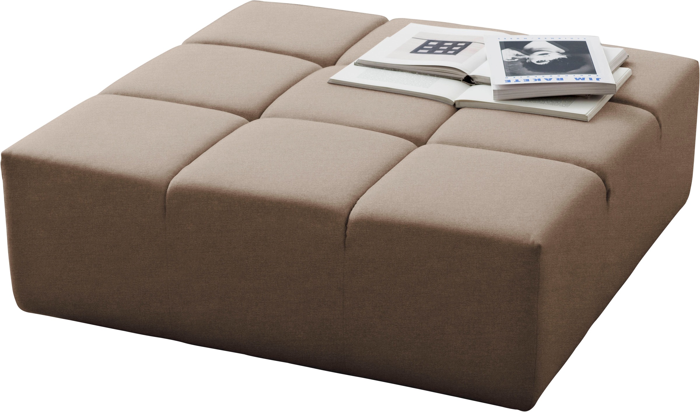 INOSIGN Polsterhocker »Ancona«, passend zur "Ancona"-Polsterserie, auch in Cord + Easy Care