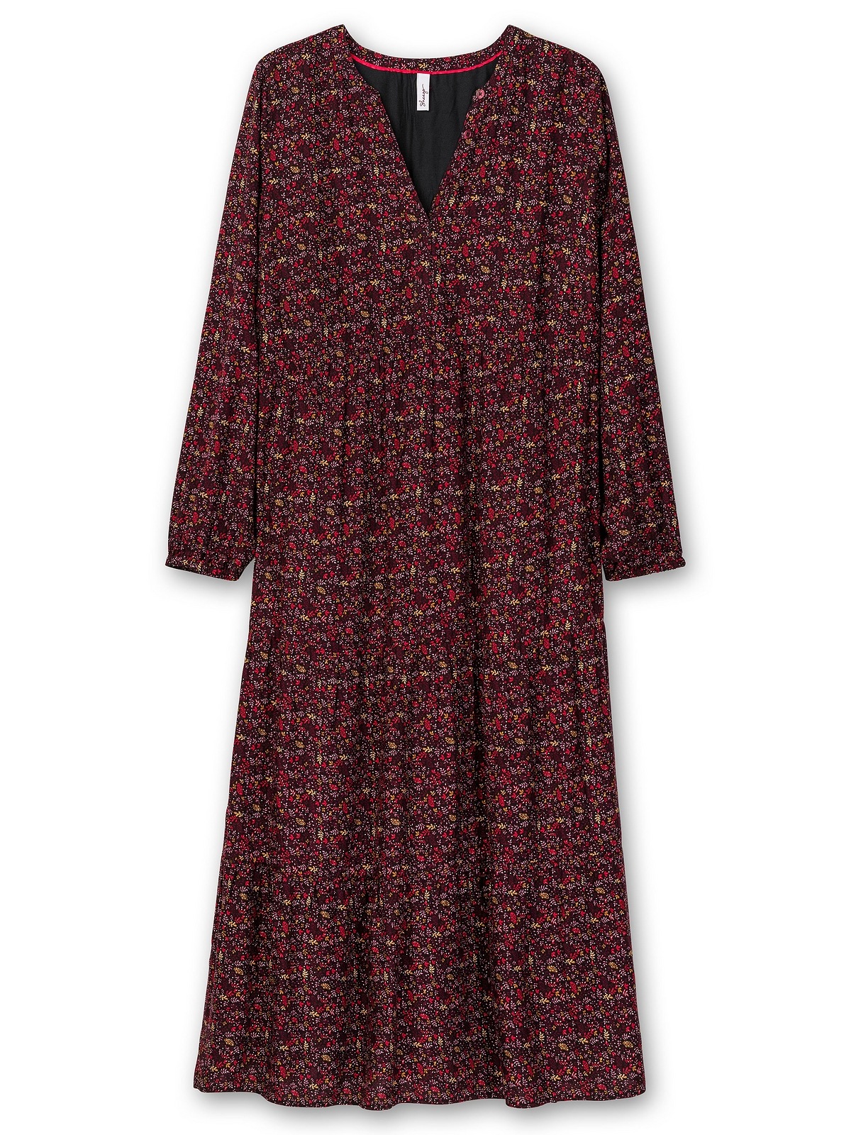 Sheego Druckkleid »Große Größen«, mit Alloverprint, komplett gefüttert
